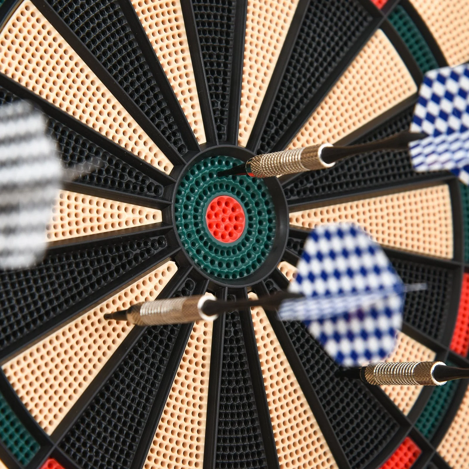 Homcom Plastic Electronic Dartboard w/ 6 Darts Black - Image 7
