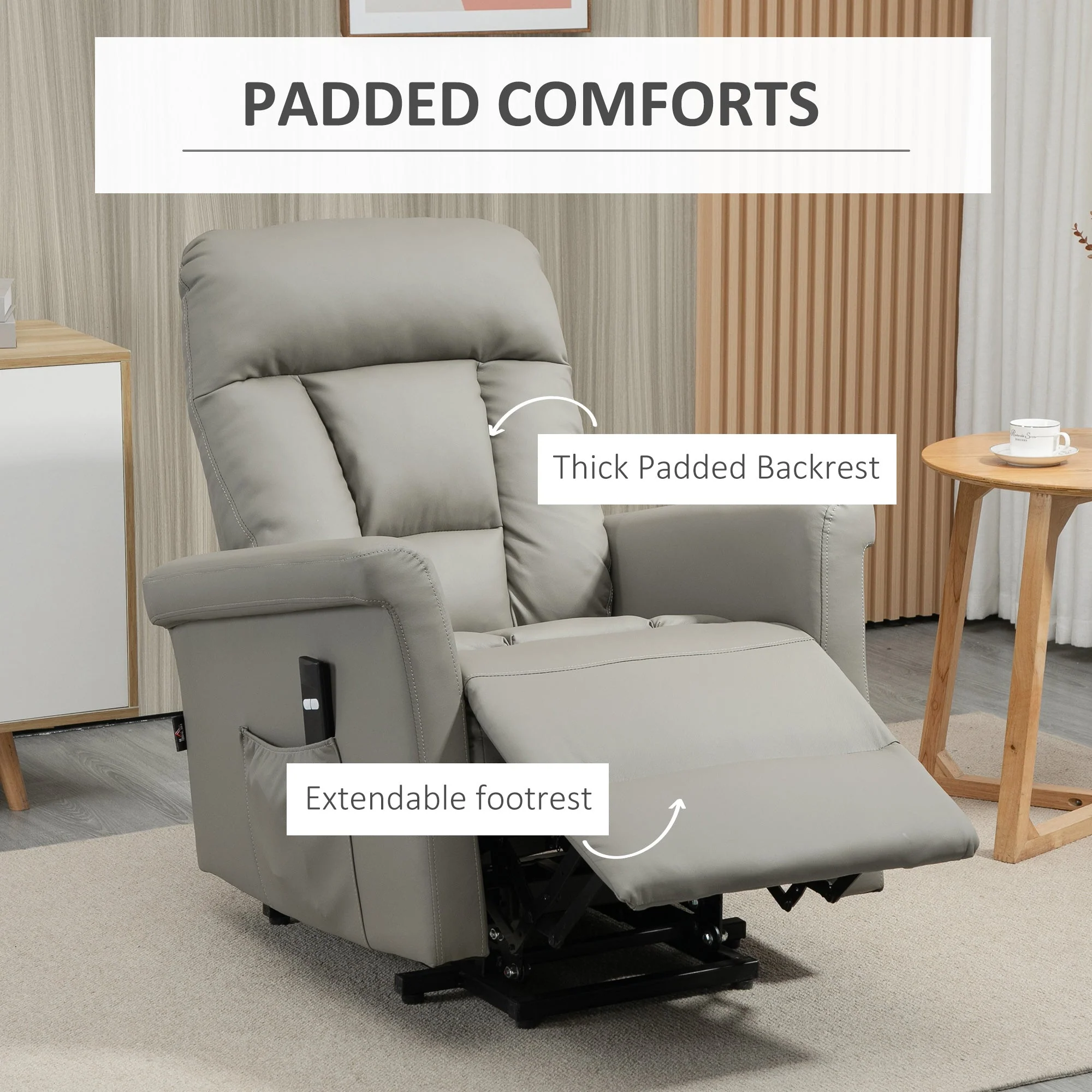 Homcom Power Lift Chair - Image 6
