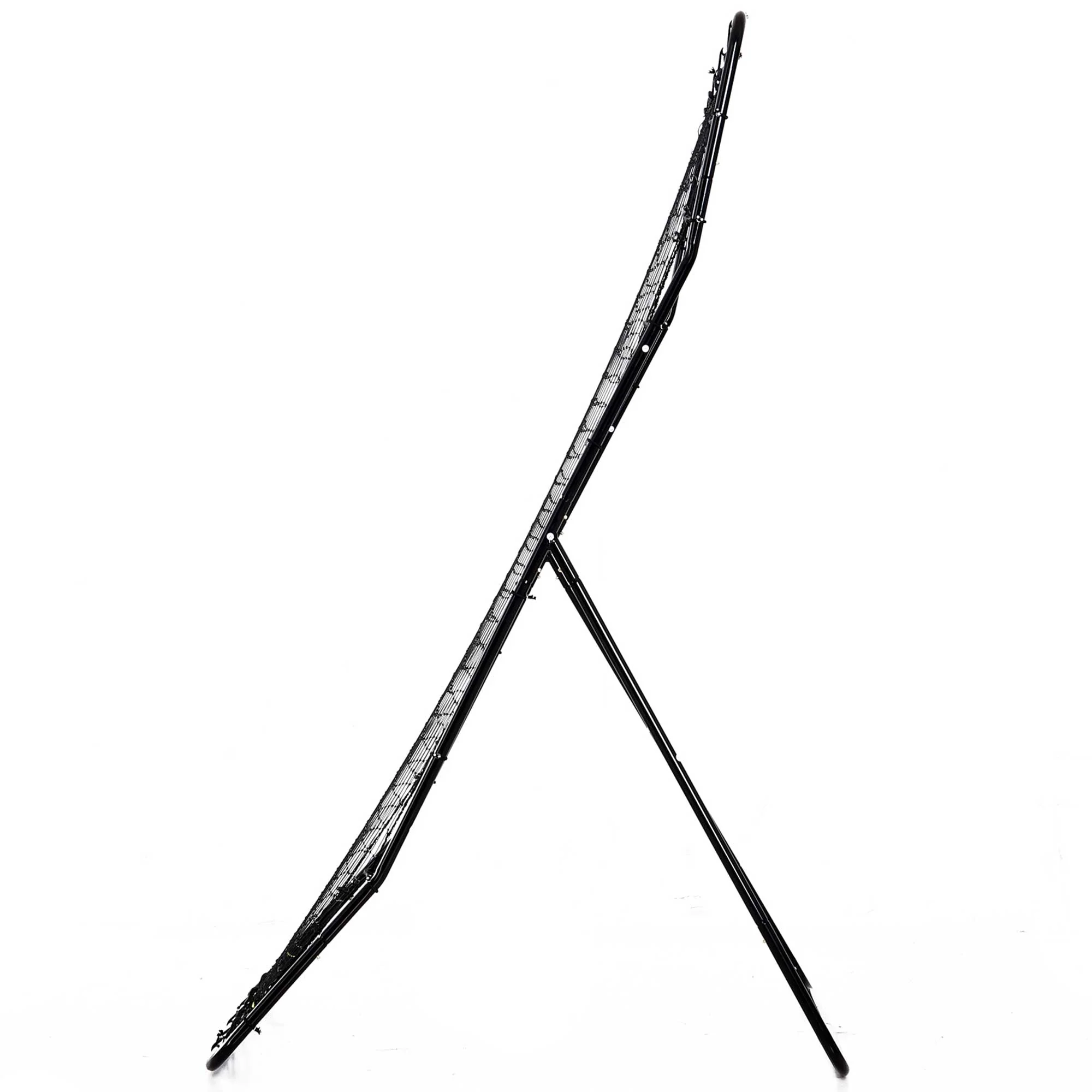 Homcom Rebounder Net Withpe Mesh Metal Tube 122W X 95D X 172H cm-Black - Image 8