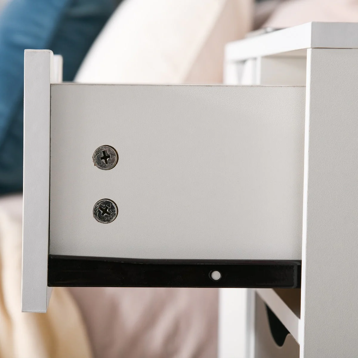 Homcom Sideboard Floor Cabinet Storage Cupboard with Drawer for Bedroom - Image 9