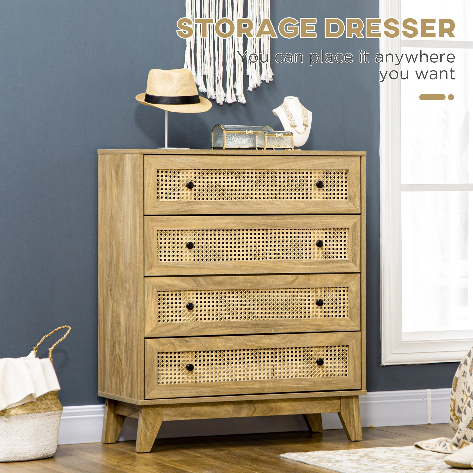Homcom Storage Cabinet - Image 3