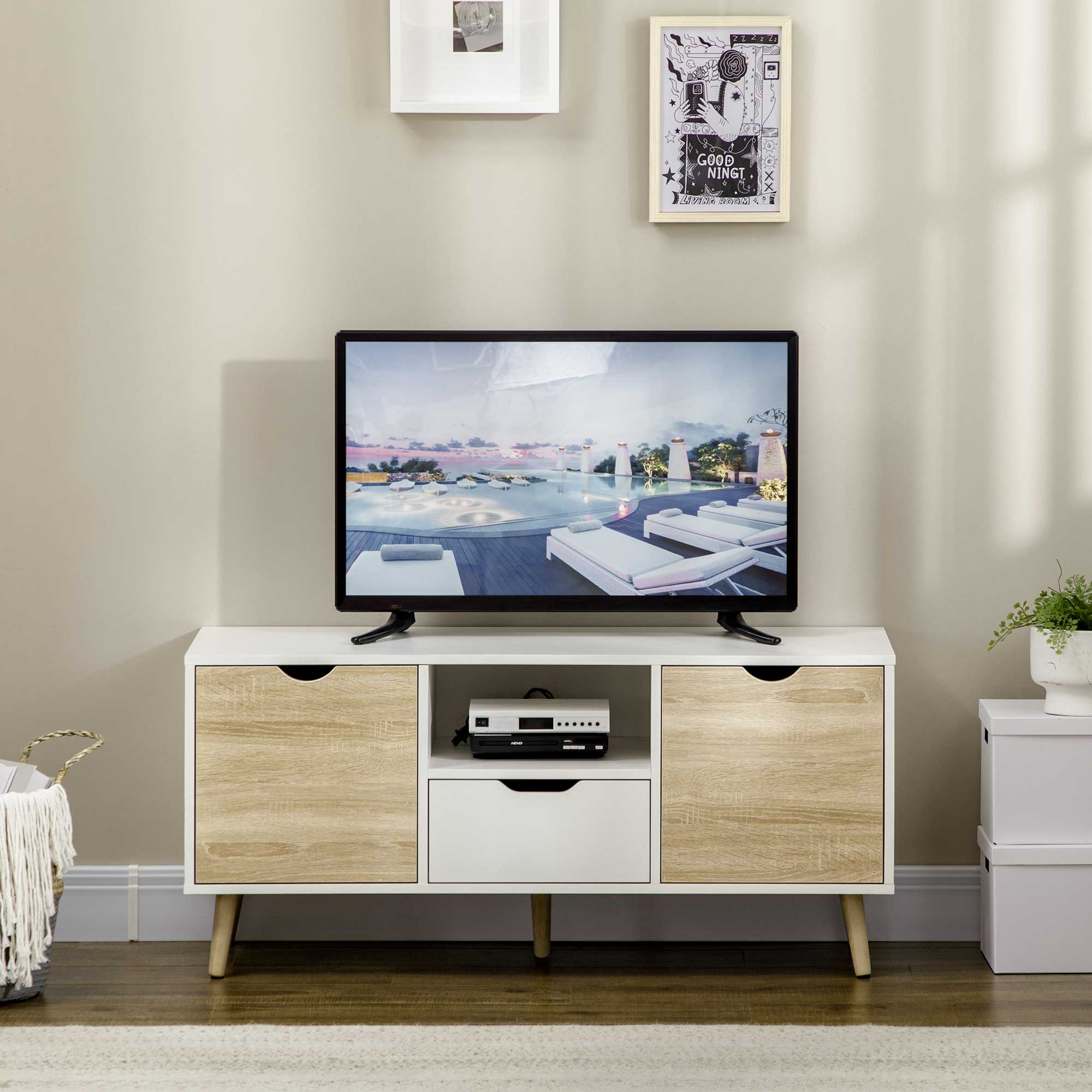 Homcom TV Unit Cabinet for TVs up to 50 Inches - Image 6