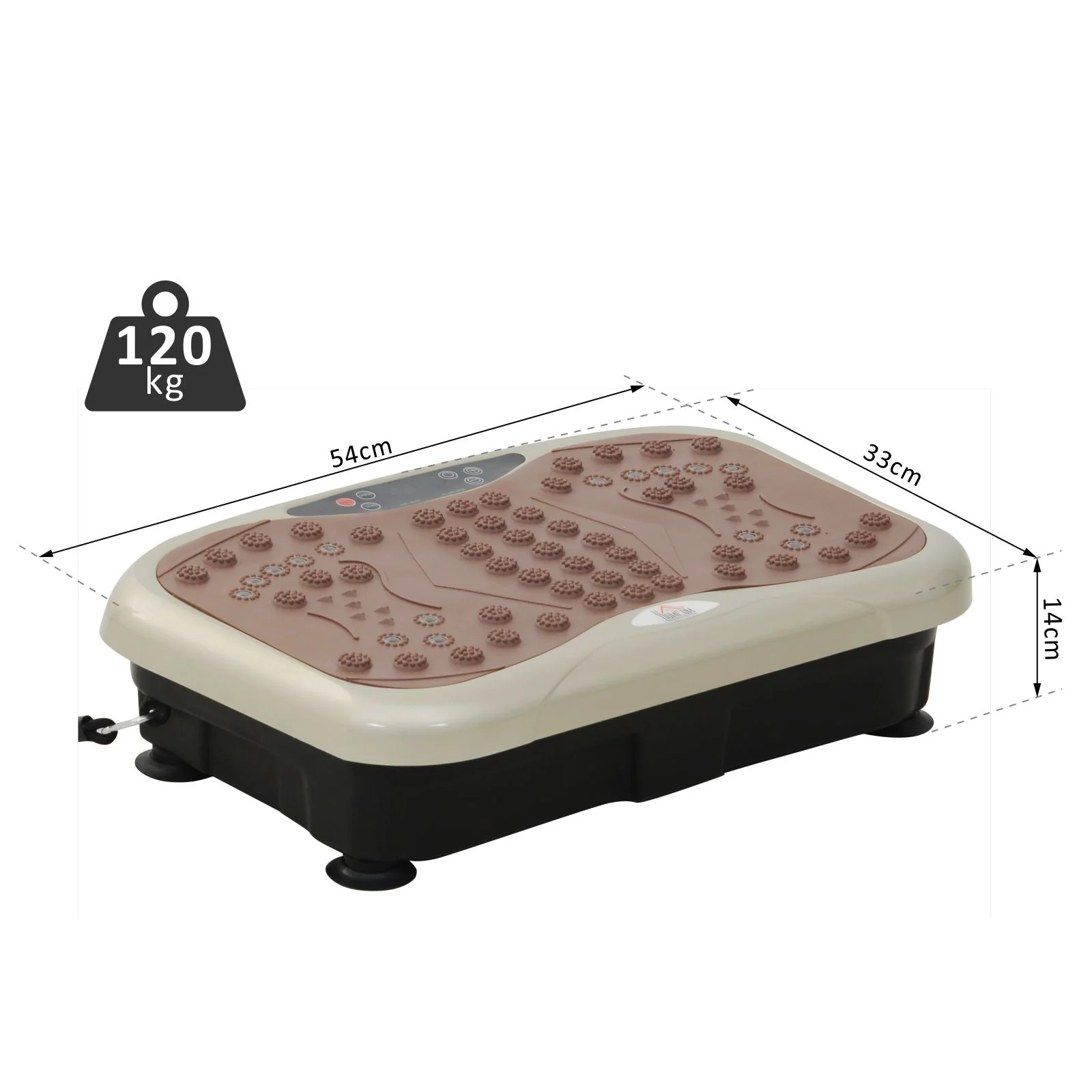 Homcom Vibration Plate Machine - Image 3