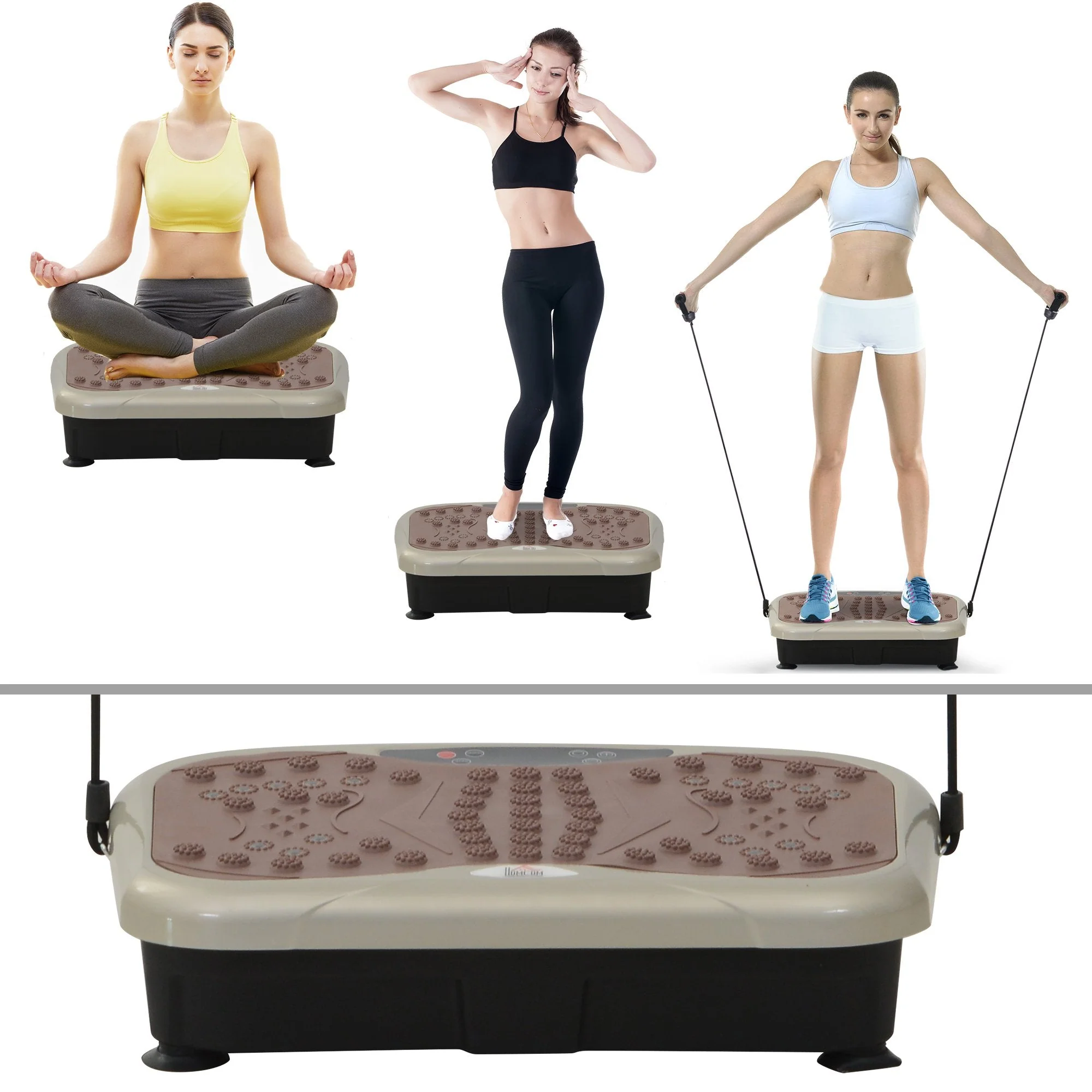 Homcom Vibration Plate Machine - Image 4