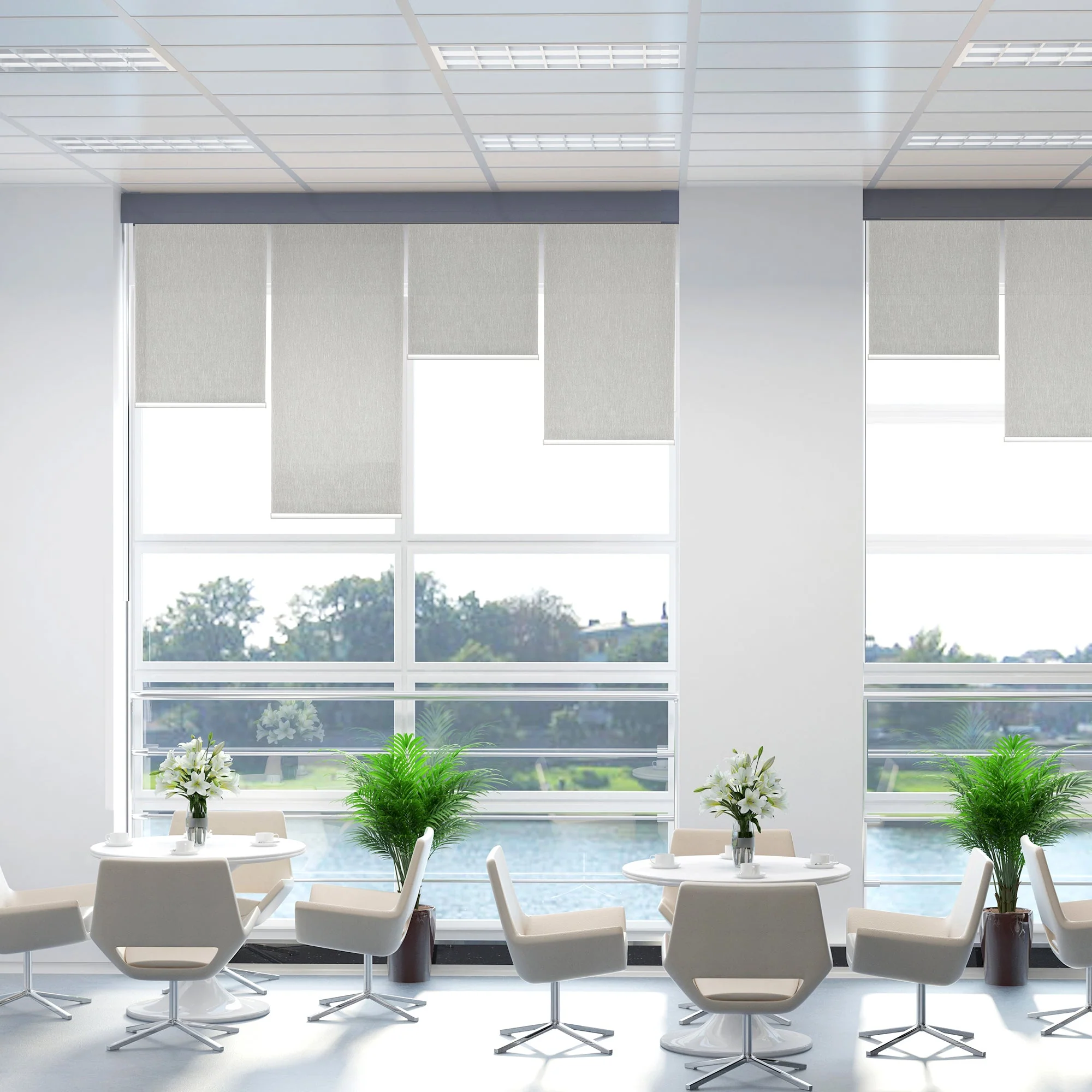 Homcom Wifi Smart Roller Blinds Work With Tuya App - Image 2