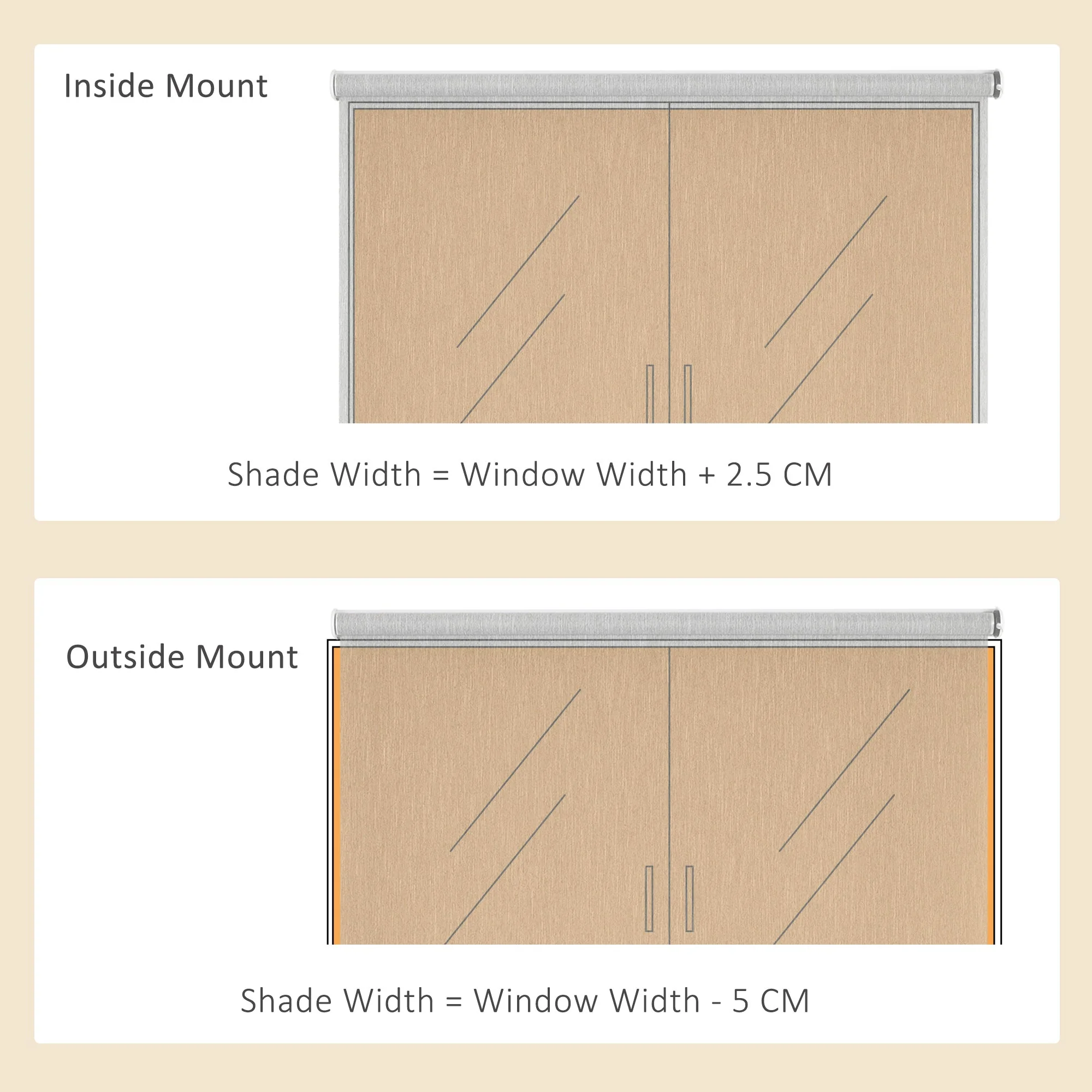 Homcom Wifi Smart Roller Blinds Work With Tuya App - Image 7