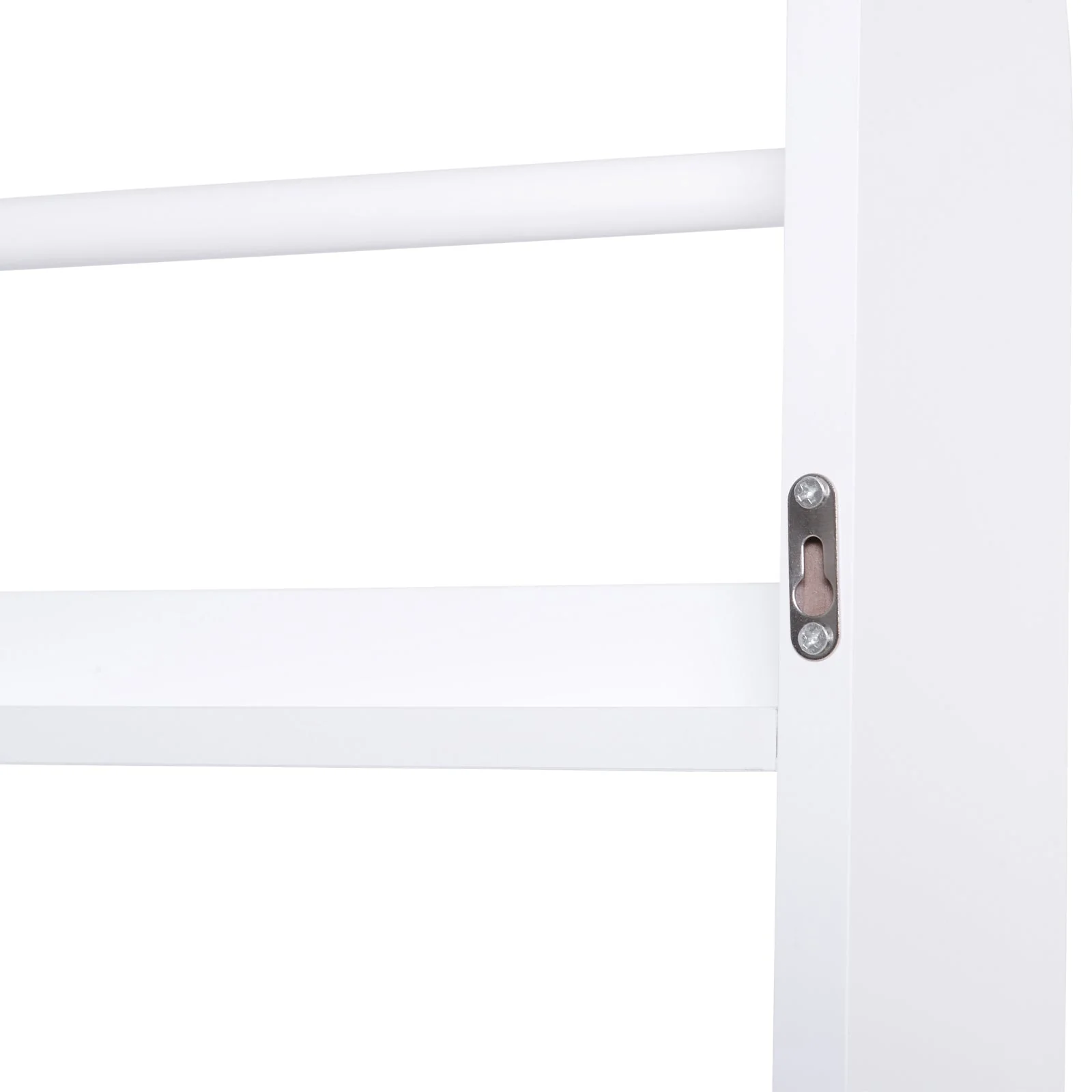 Homcom Wood Wall/Standing Magazine Holders Book Rack Shelf 4 Tiers Space Saving Design Water Resist Home Office Decoration - Image 7