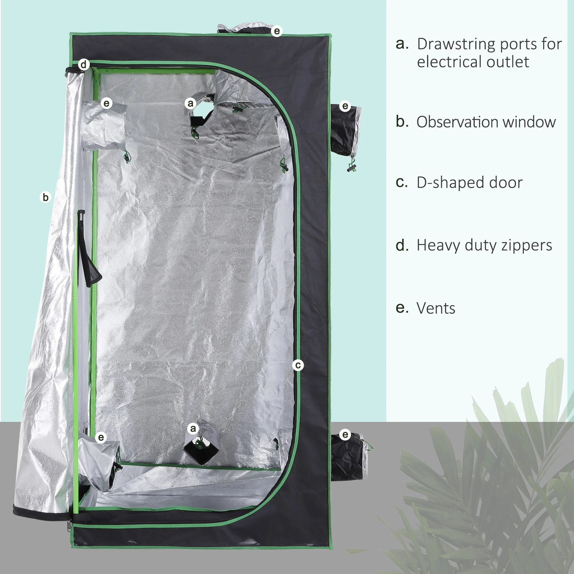 Hydroponic Plant Grow Tent - Image 4