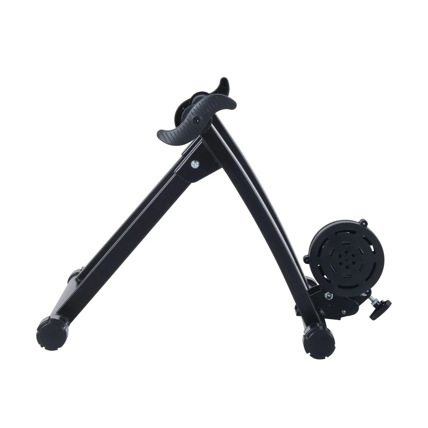 Indoor Bicycle Magnetic Foldable Turbo Trainer - Black - Image 4