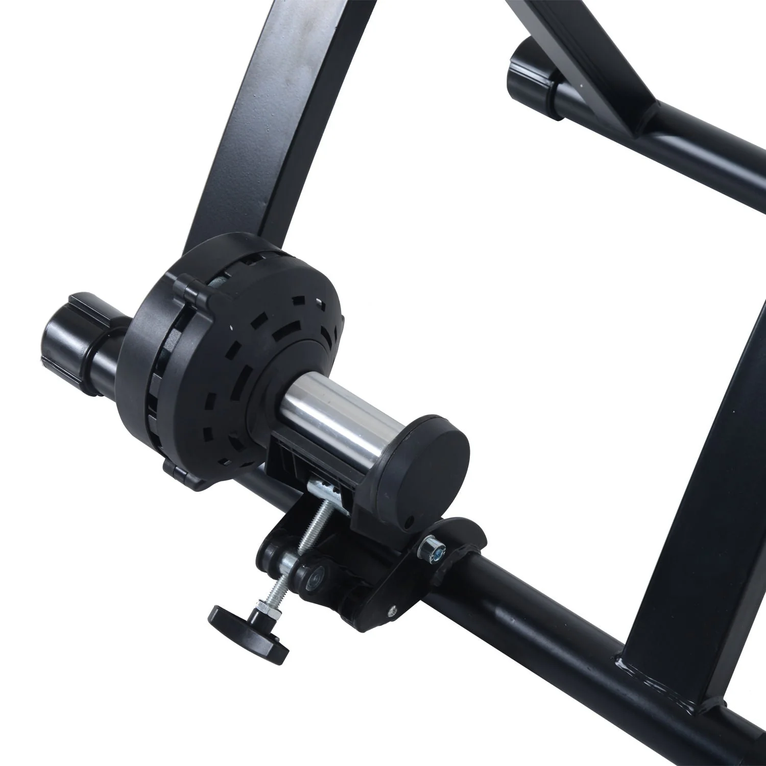 Indoor Bicycle Magnetic Foldable Turbo Trainer - Black - Image 8