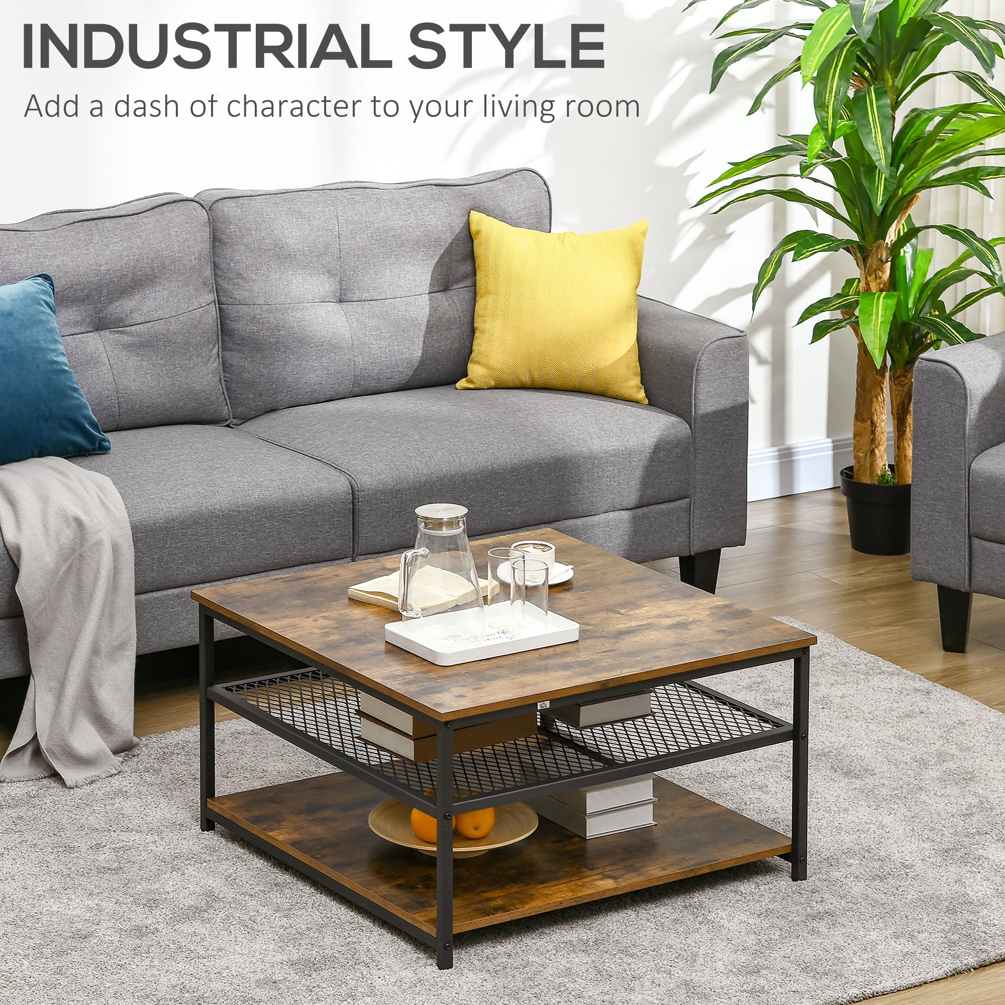 Industrial Coffee Table - Image 4