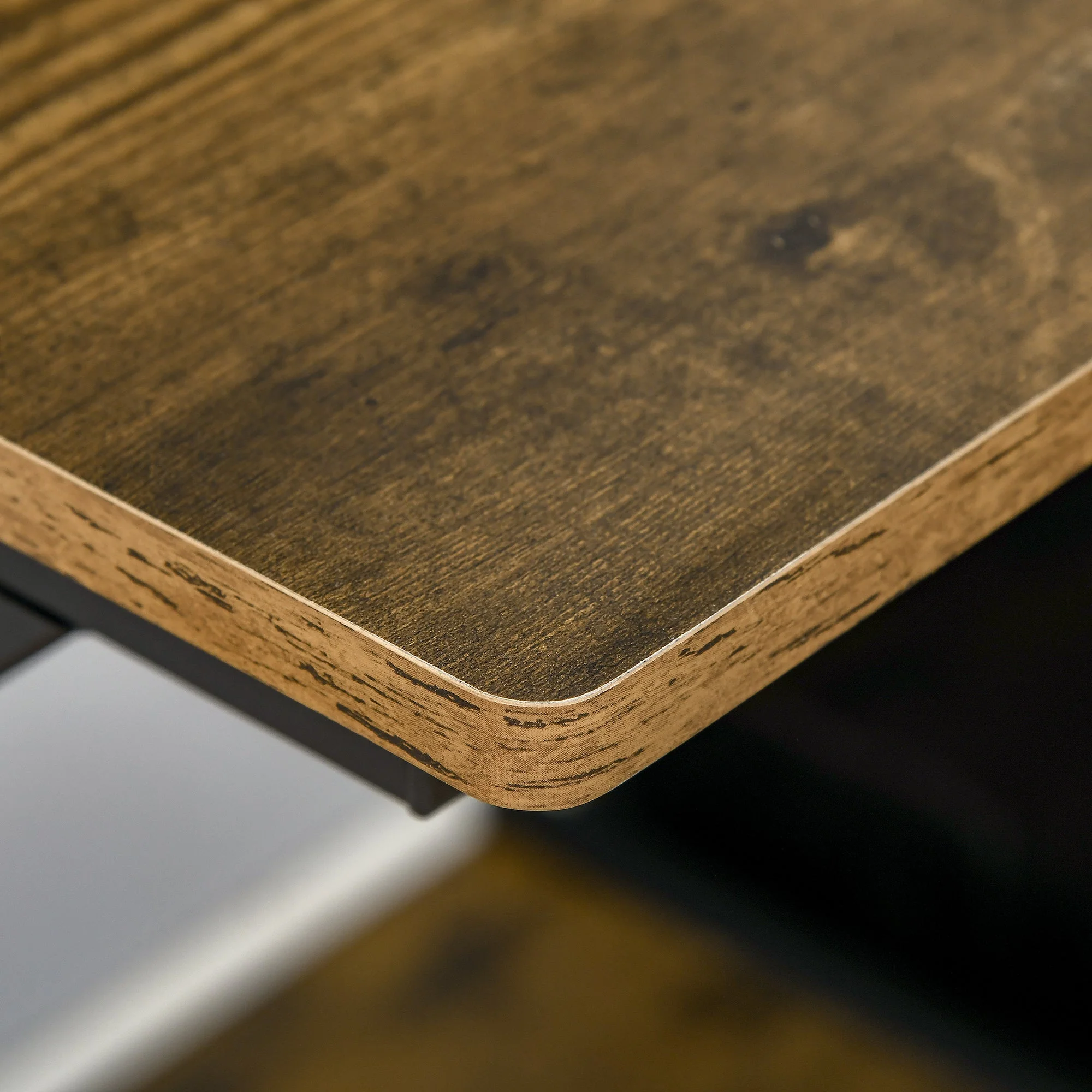 Industrial Computer Desk with Storage - Image 8
