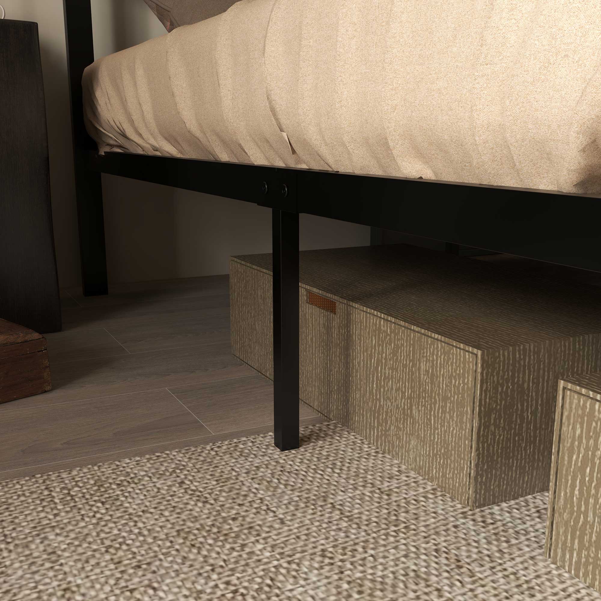 Industrial Double Bed Frame - Image 8