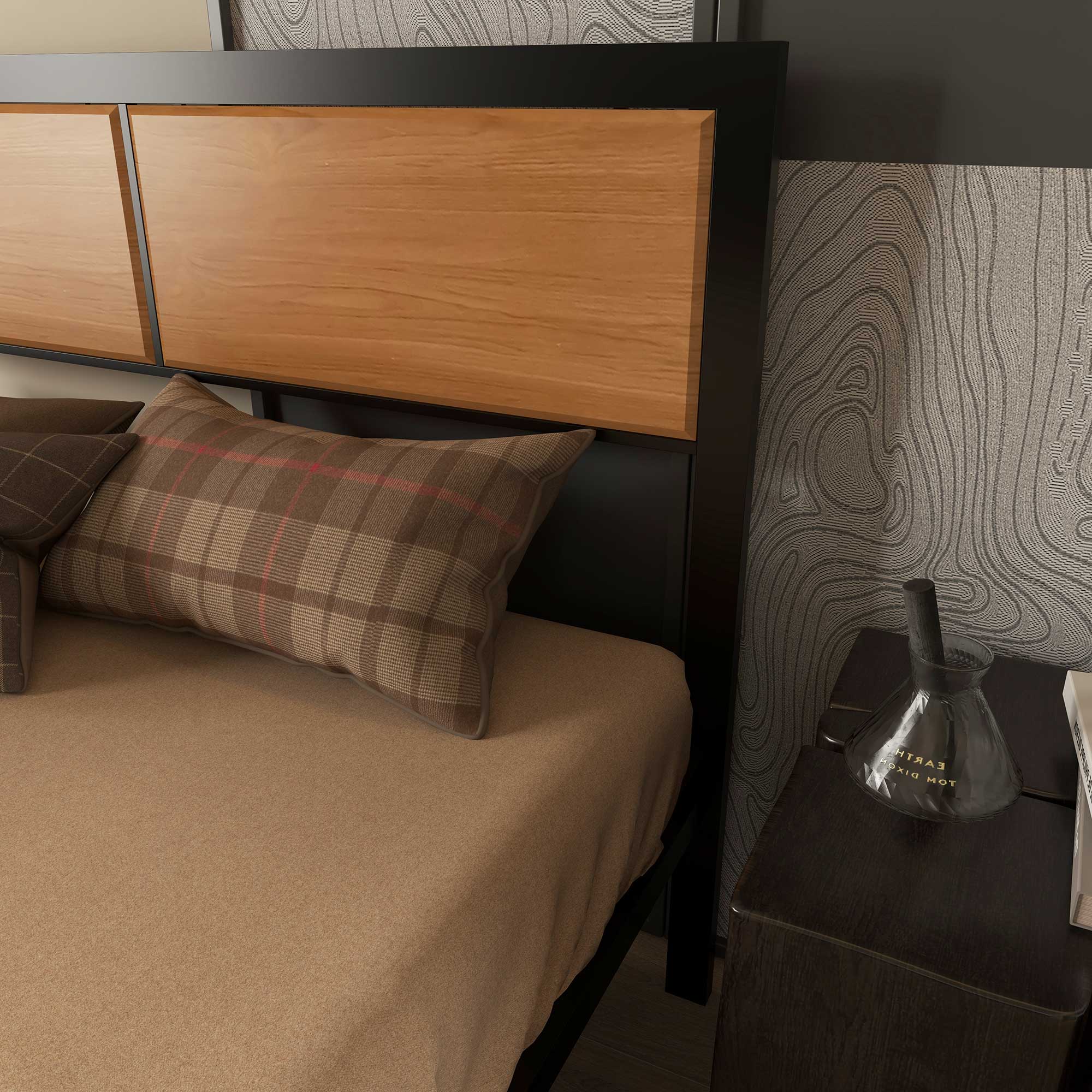 Industrial Double Bed Frame - Image 9