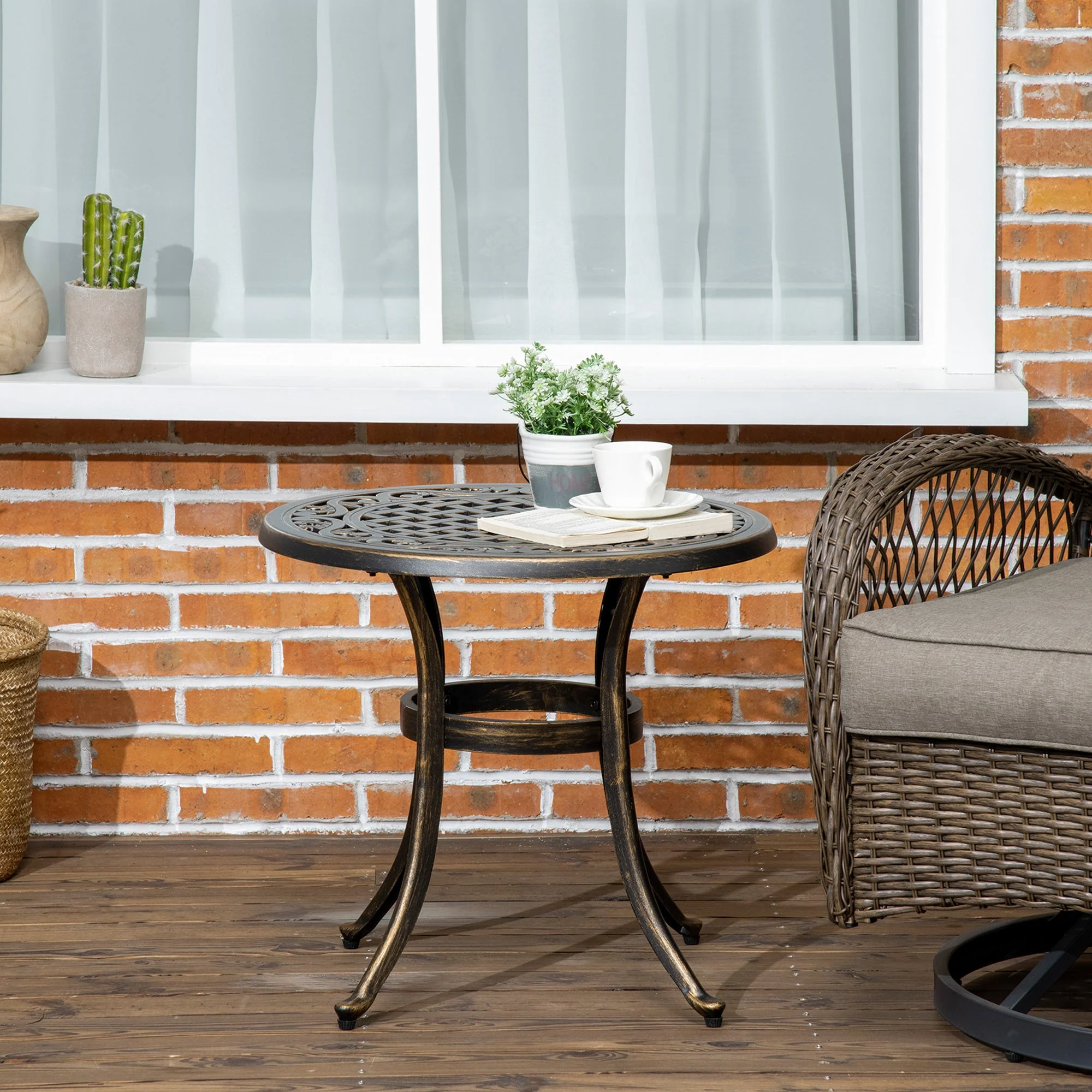 Industrial Side Table - Image 9