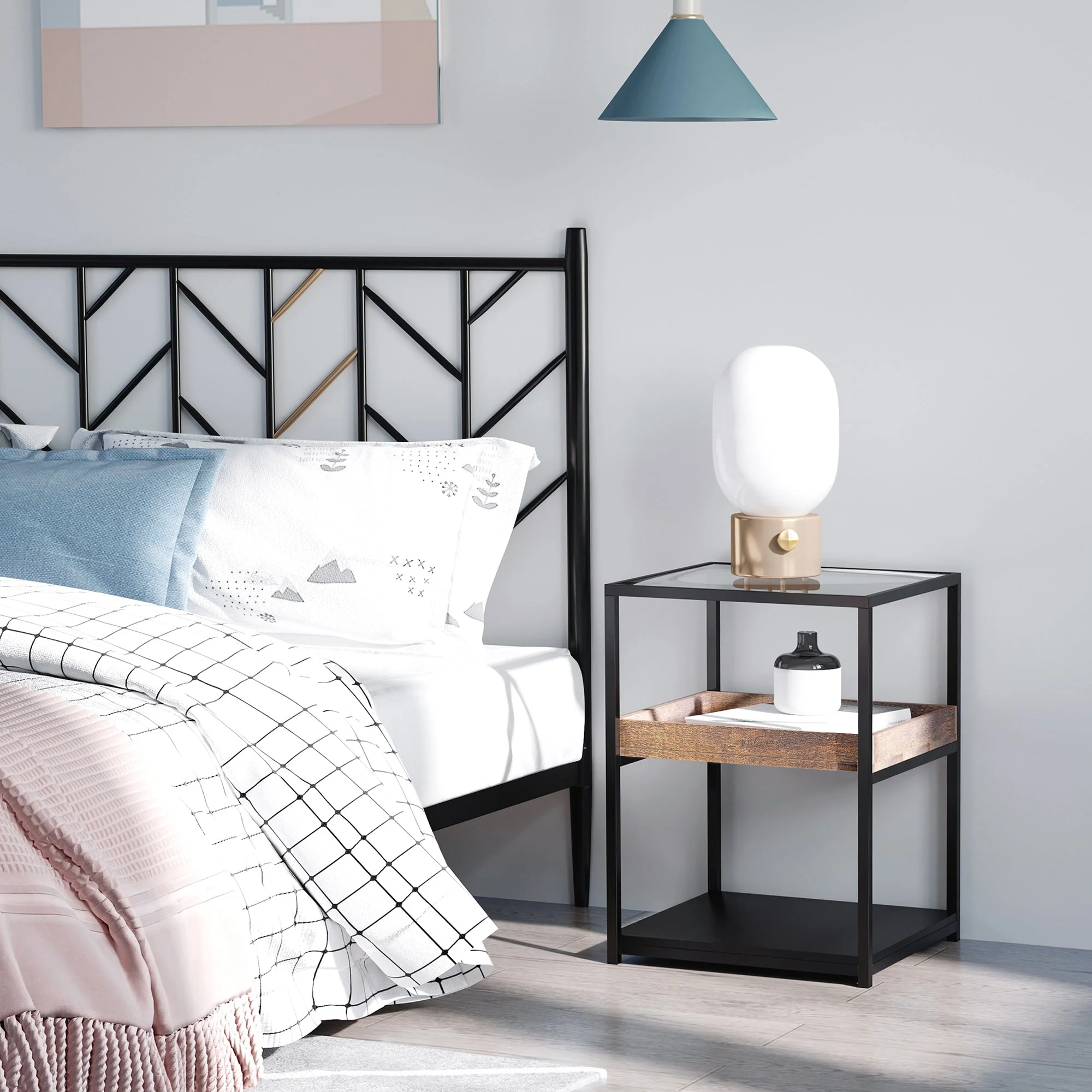 Industrial Side Table - Image 3