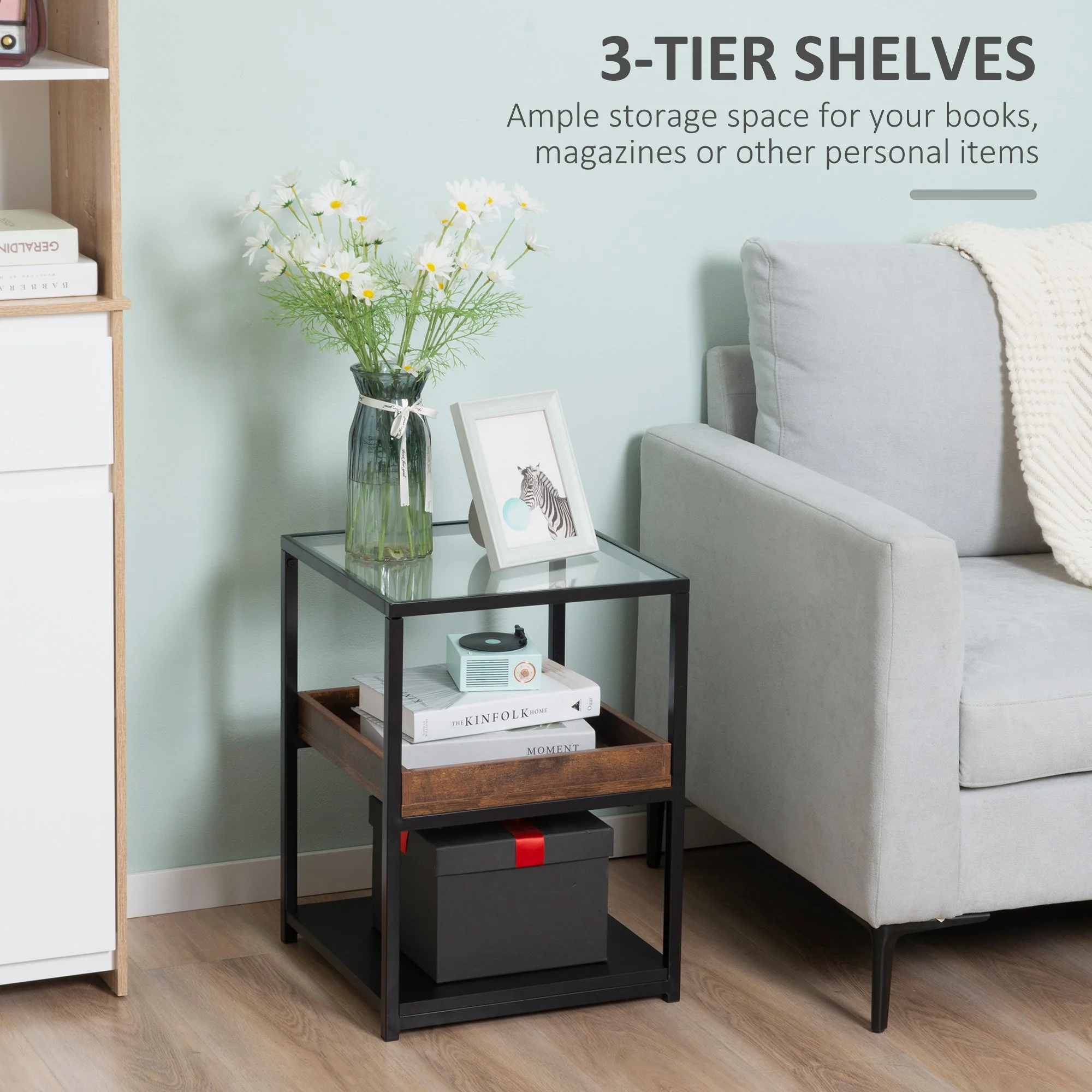 Industrial Side Table - Image 4