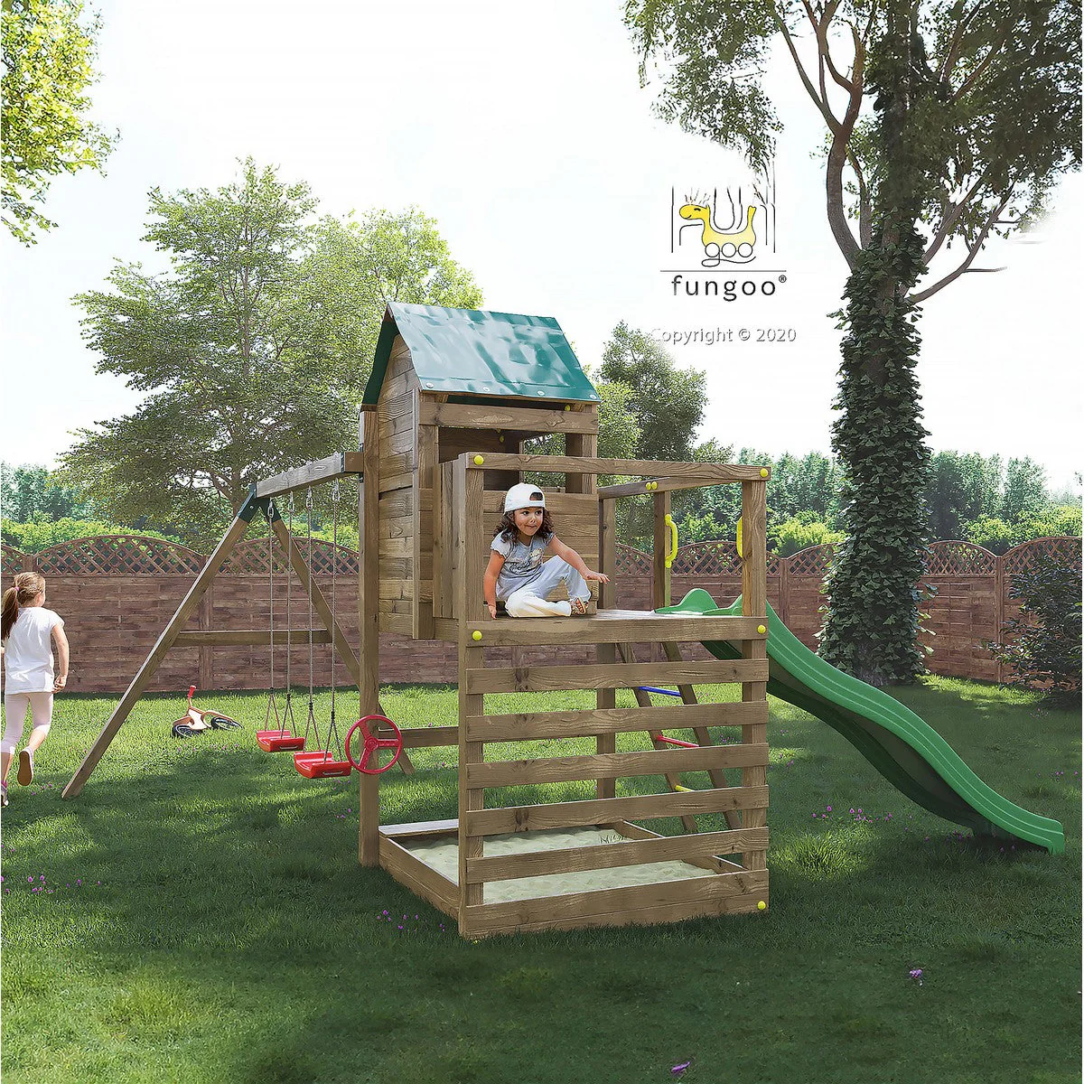Jarcas Garden Playfort by Shire - Image 2