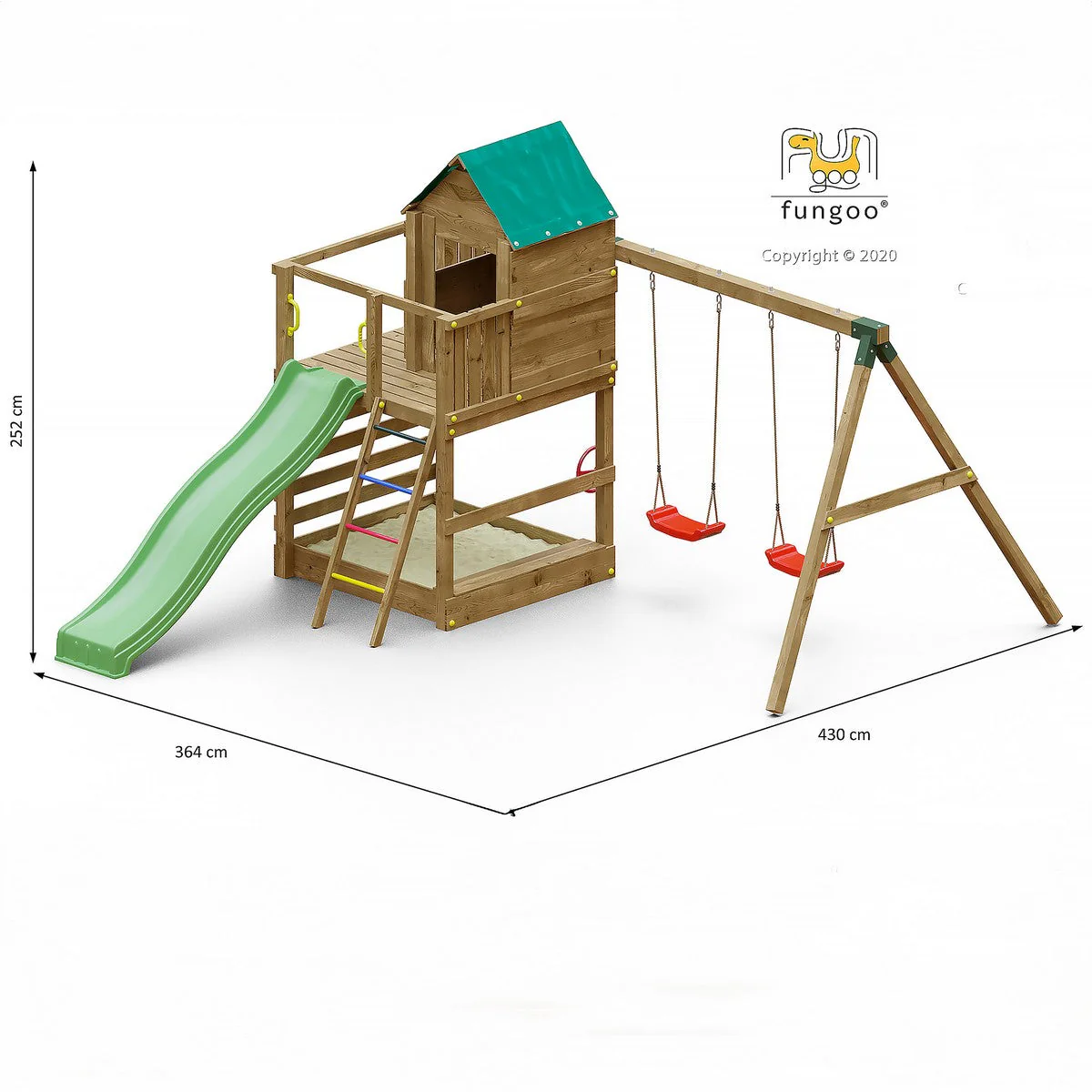 Jarcas Garden Playfort by Shire - Image 3
