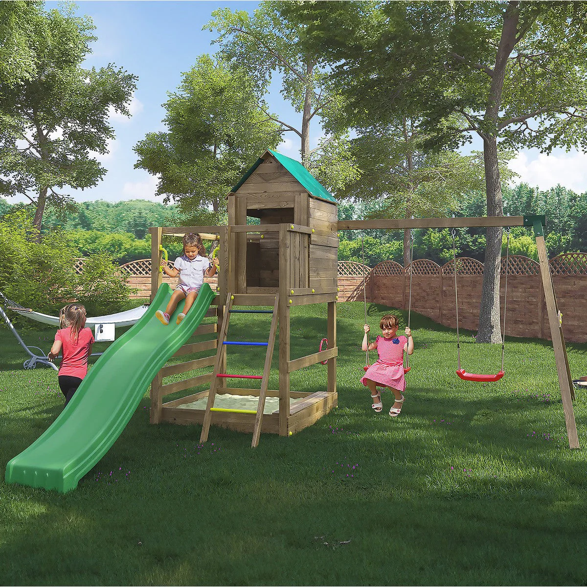 Jarcas Garden Playfort by Shire - Image 4
