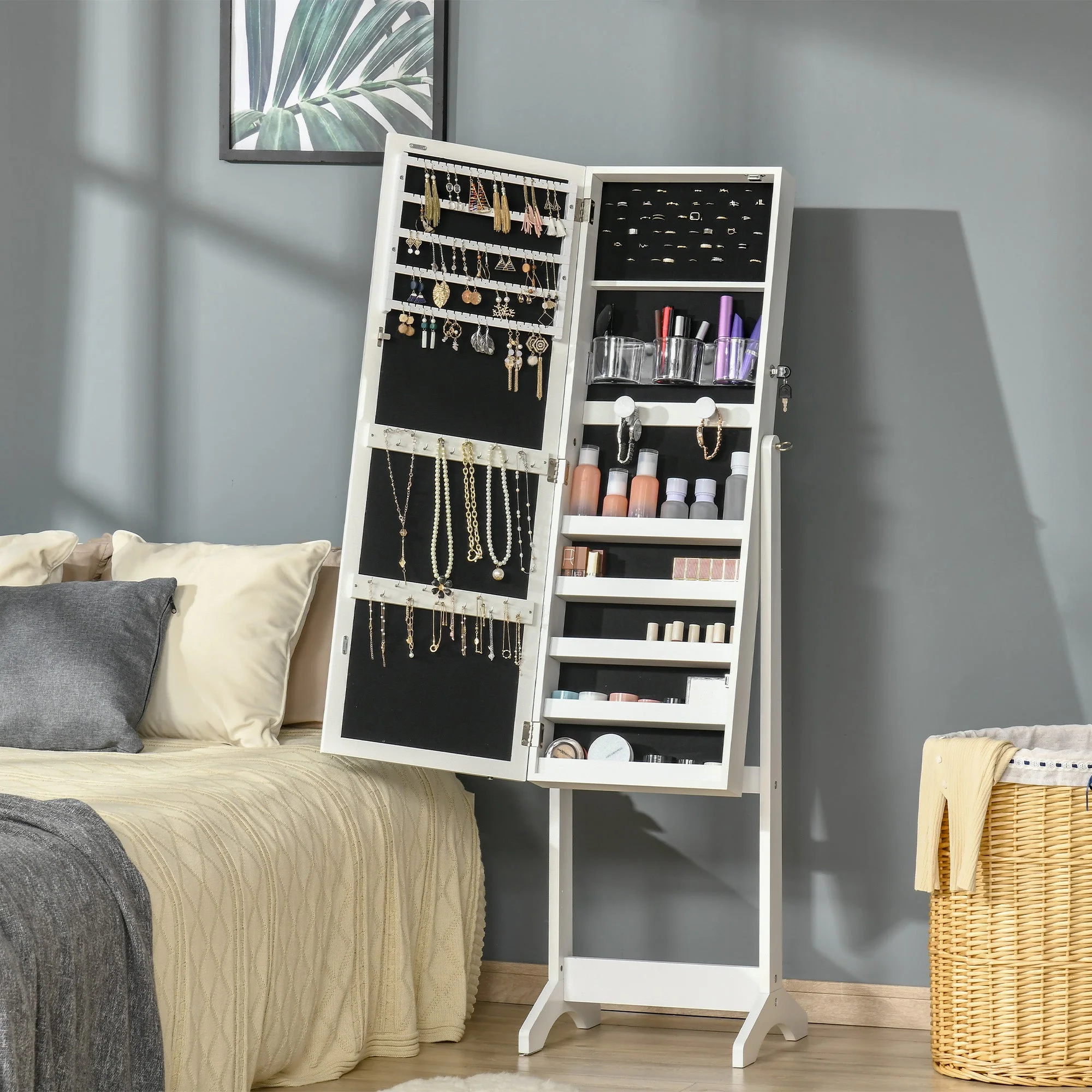 Jewellery Cabinet with LED Light - Image 2