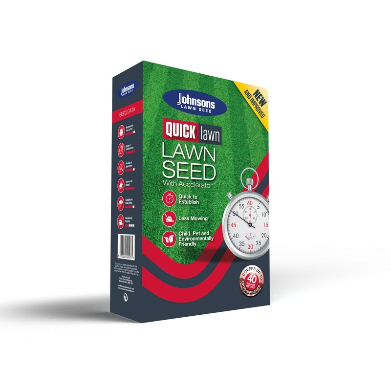 Johnsons 1kg Quick Lawn Seed Accelerator - Image 3