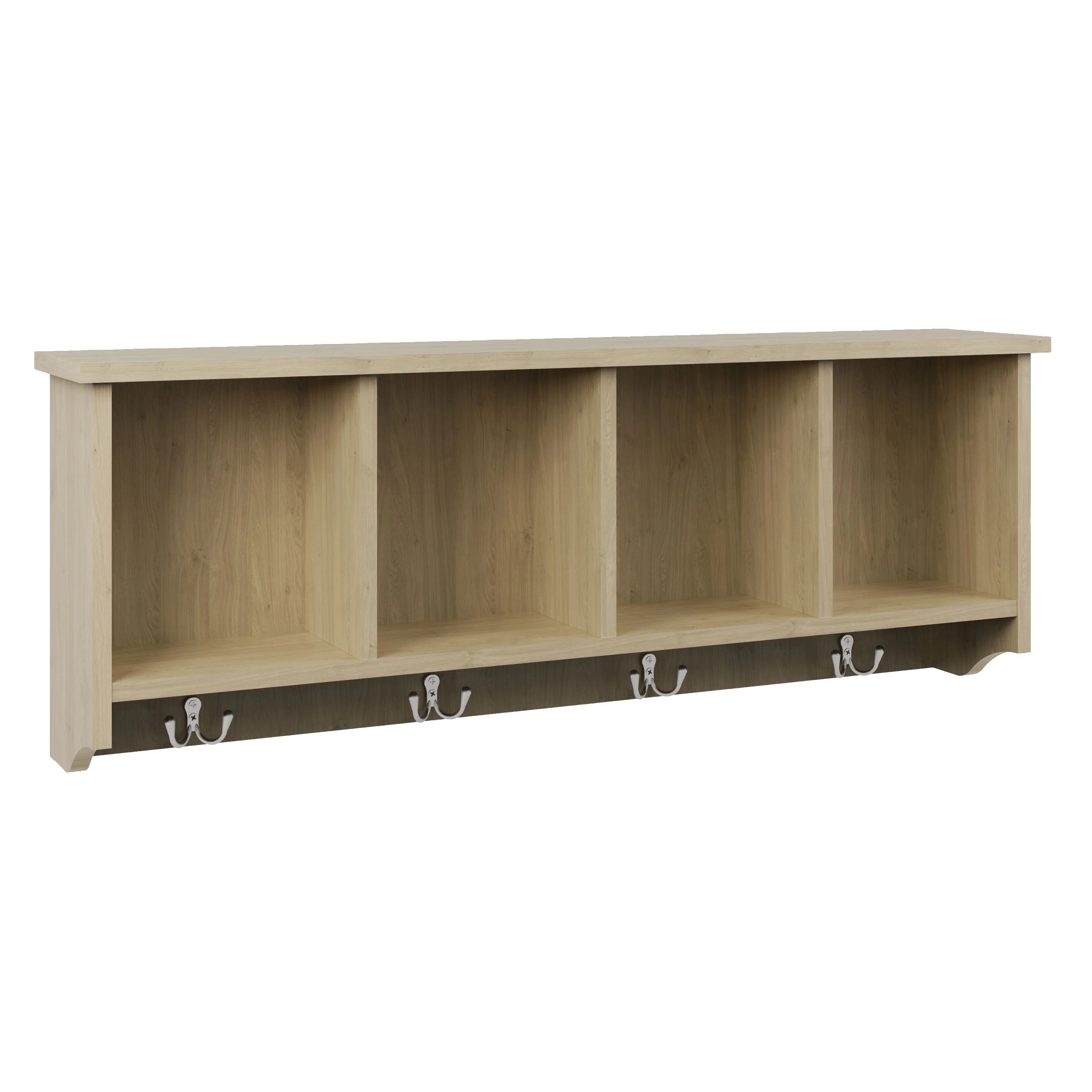 Kempton Shoe Storage Oak 12 Shelves - Image 3
