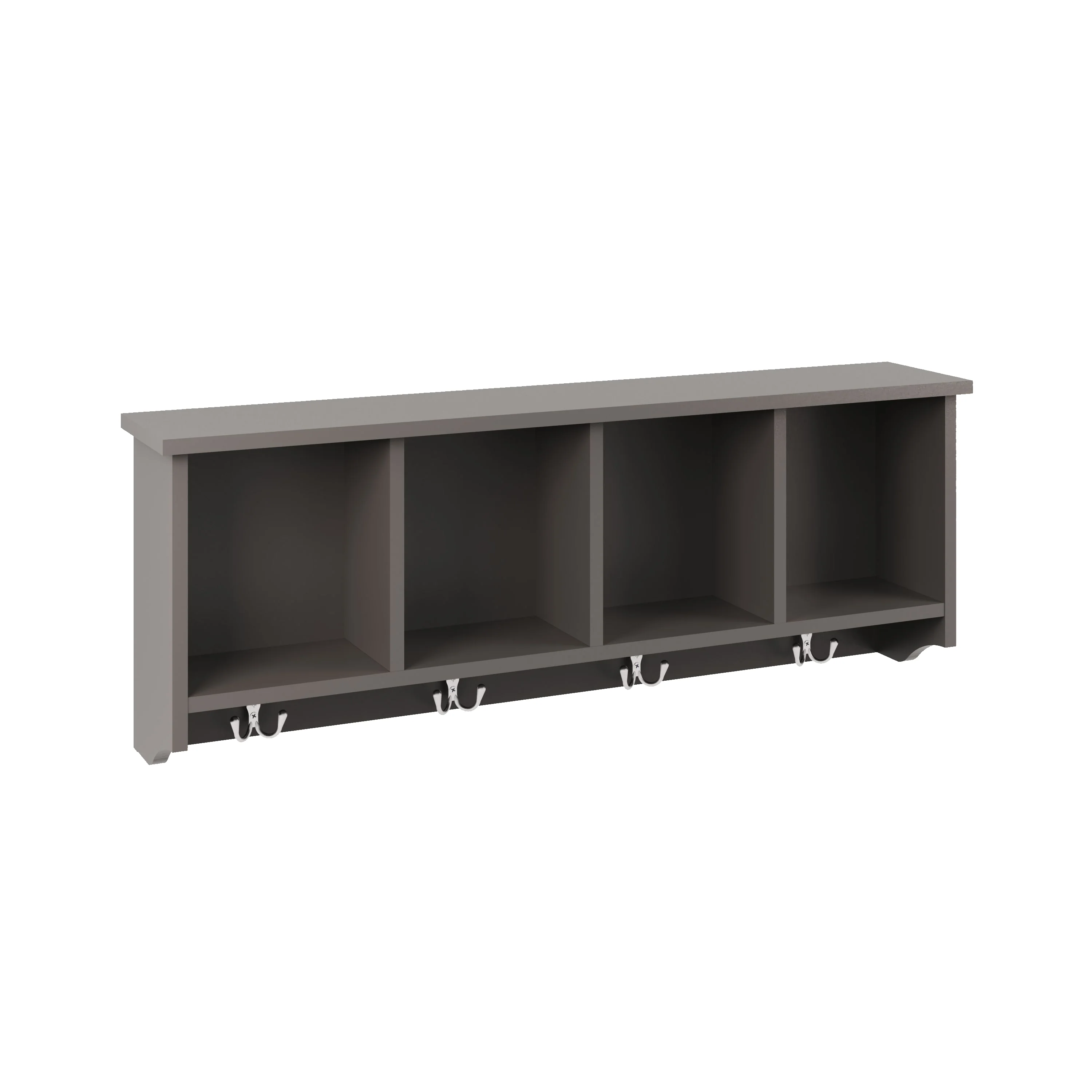 Kempton Shoe Storage Grey 12 Shelves - Image 3