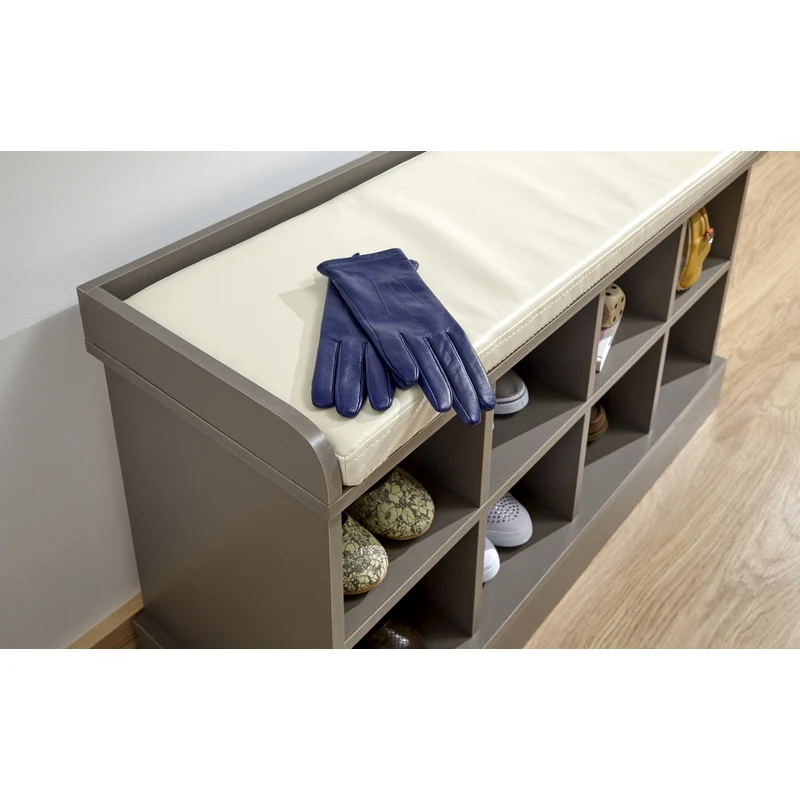 Kempton Shoe Storage Grey 8 Shelves - Image 2