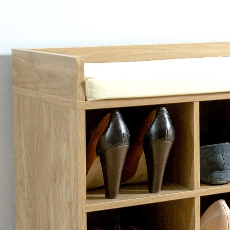 Kempton Shoe Storage Natural 8 Shelves - Image 2