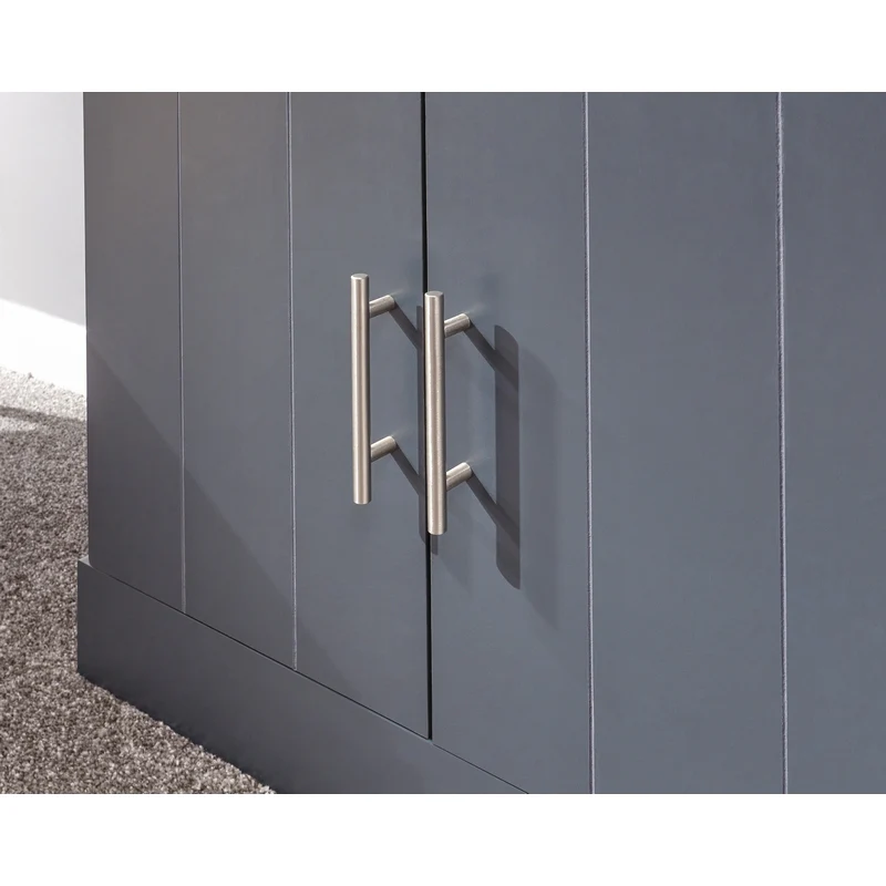 Kendal Large Sideboard Blue 3 Doors 2 Shelves 2 Drawers - Image 7
