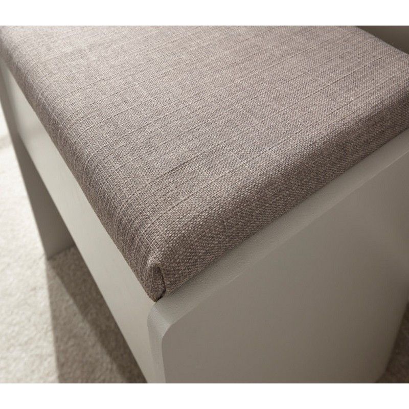 Kendal Tall Dressing Table Grey 2 Drawers - Image 3