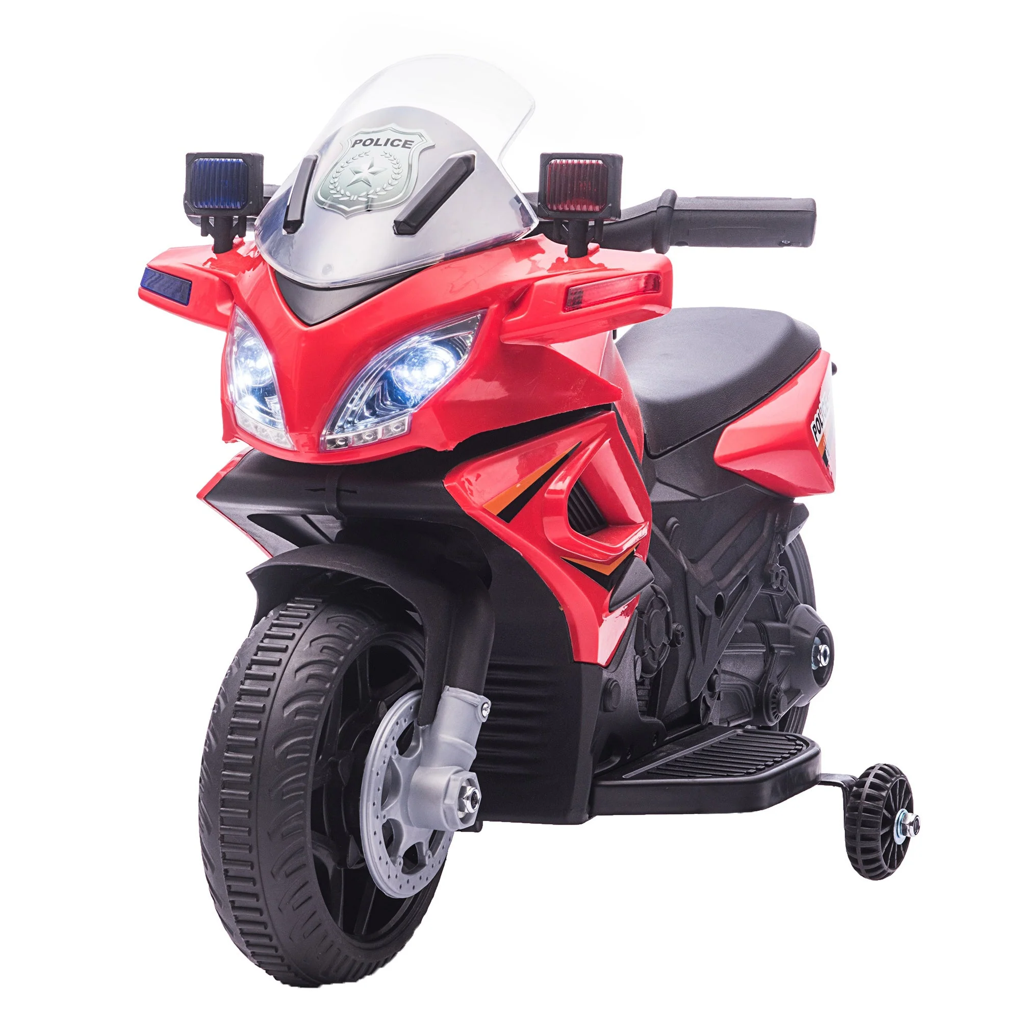 Kids 6V Electric Pedal Motorcycle Ride-On Toy Battery 18-48 months Red - Image 2