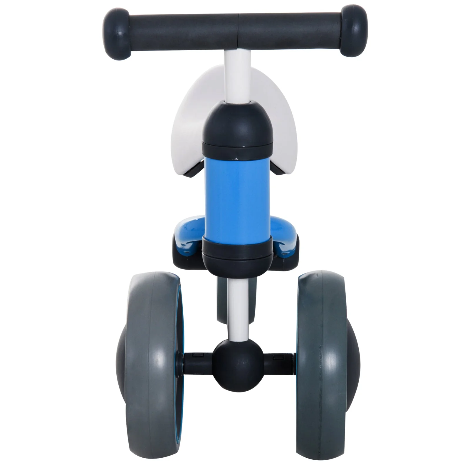 Kids Balance Bike Toddler Plastic No-Pedal Walking Blue - Image 4