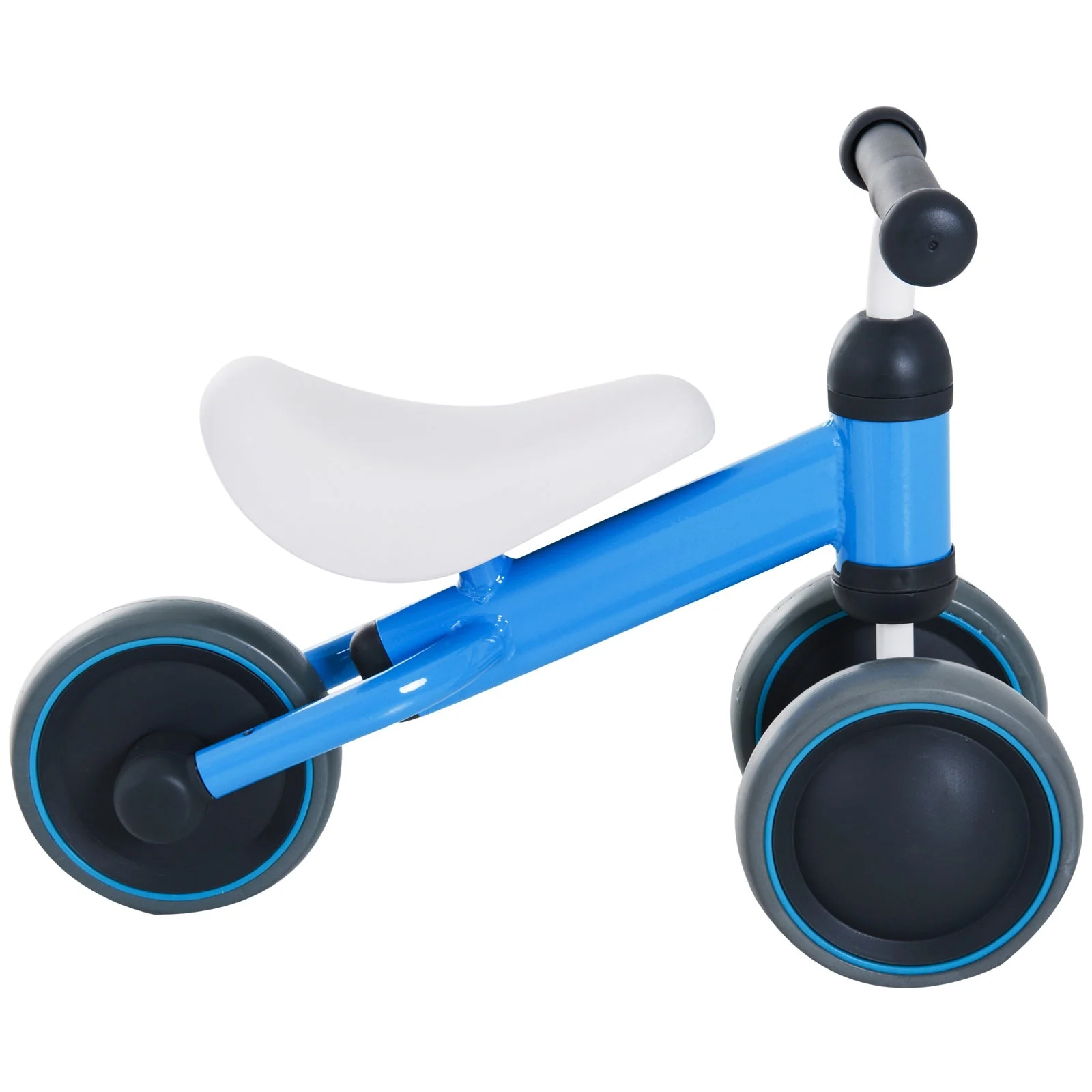 Kids Balance Bike Toddler Plastic No-Pedal Walking Blue - Image 9