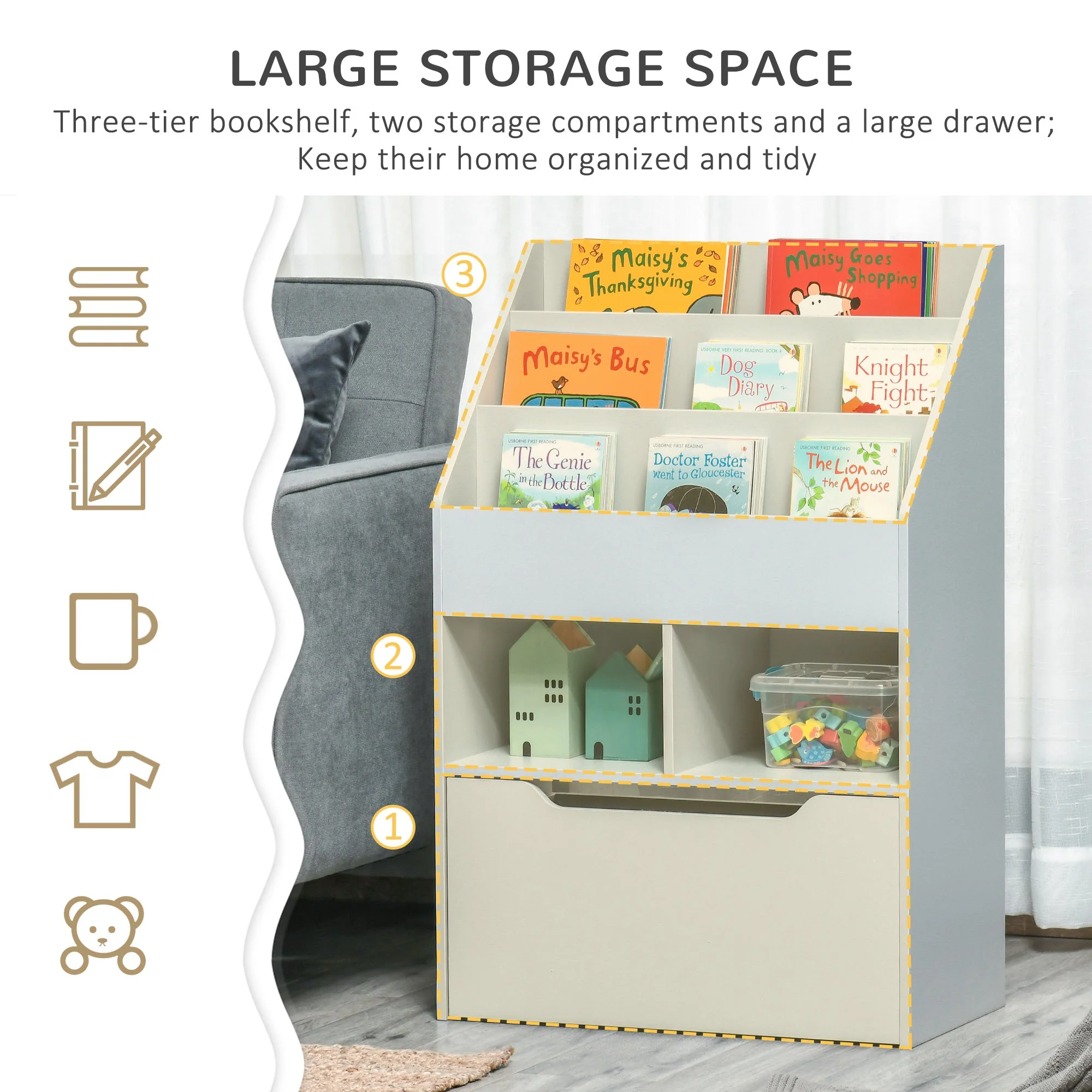 Kids Bookshelf - Image 3