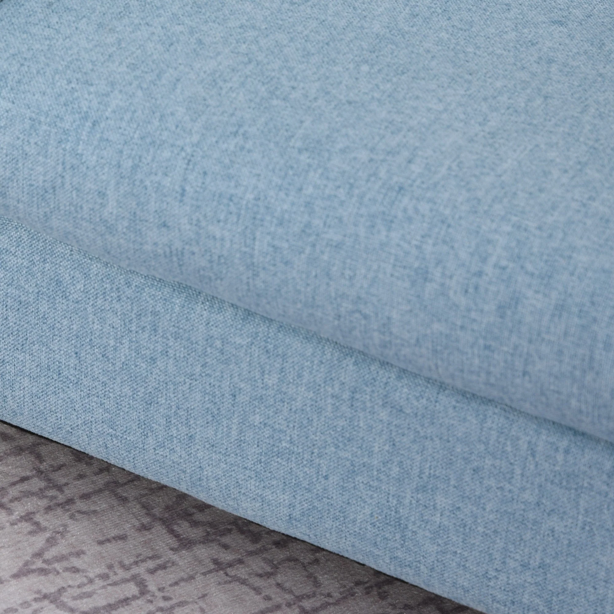 Kids Children Armchair Mini Sofa Wood Frame Anti-Slip Legs High Back Bedroom Playroom Furniture Blue - Image 8