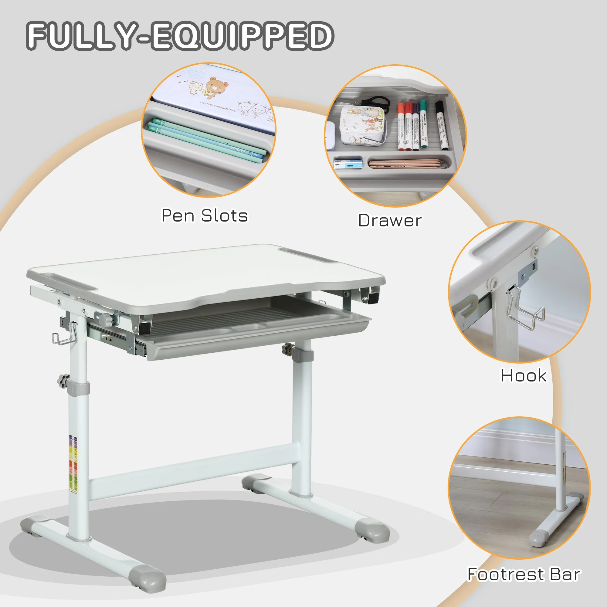Kids Desk and Chair Set - Image 5