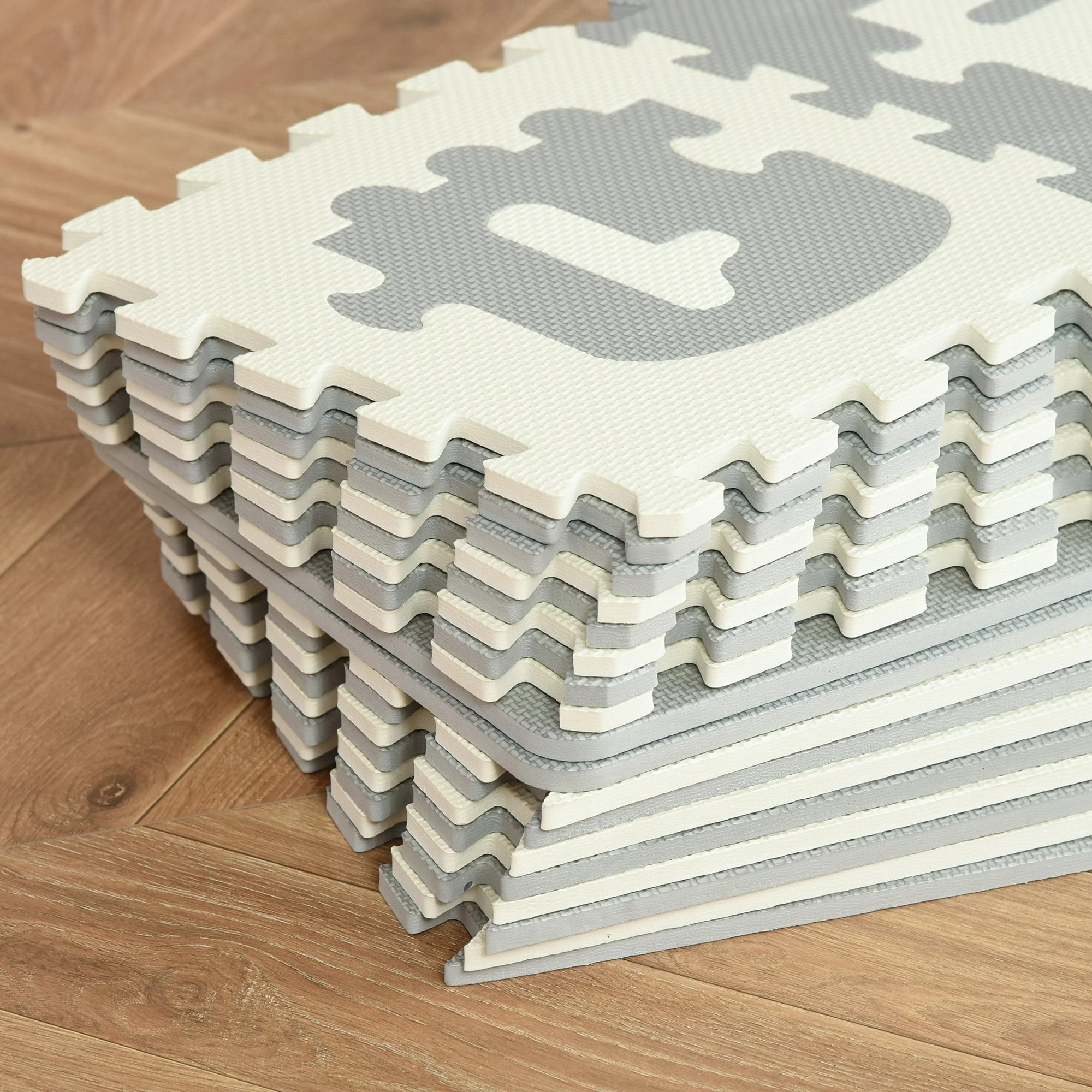 Kids Foam Puzzle Floor Tiles Baby Educational Play Mat Anti-slip Letter Number - Image 7