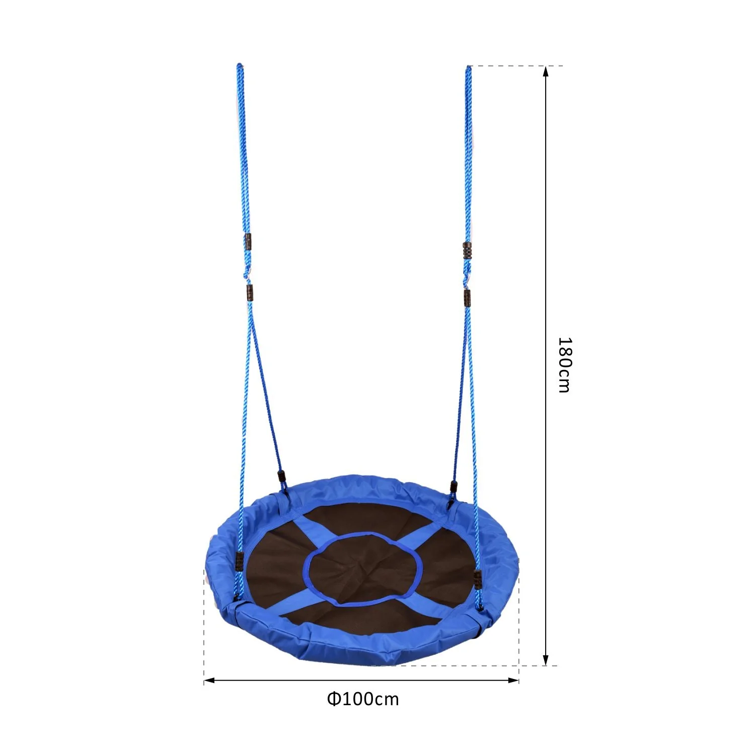 Kids Garden Swing Round Tree Spin - Image 3
