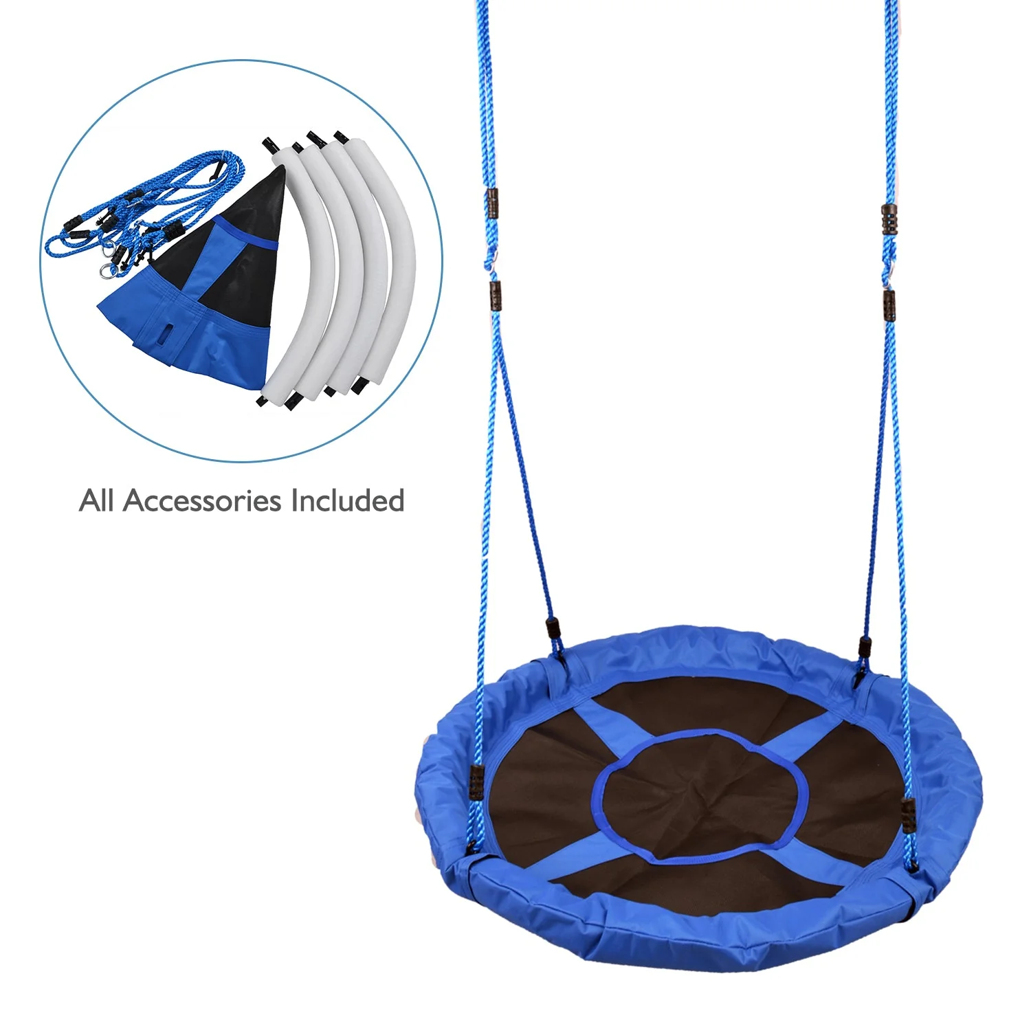 Kids Garden Swing Round Tree Spin - Image 4