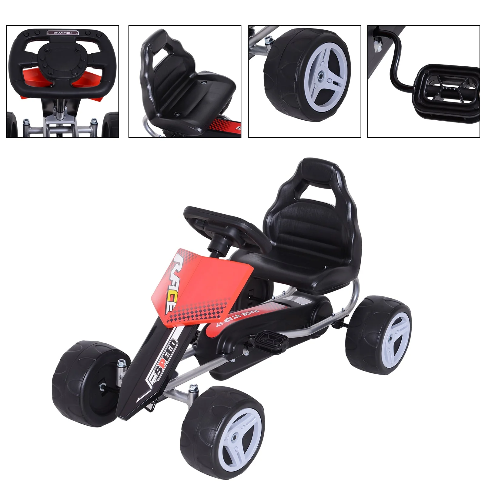 Kids Pedal Go Kart Ride-on - Image 4
