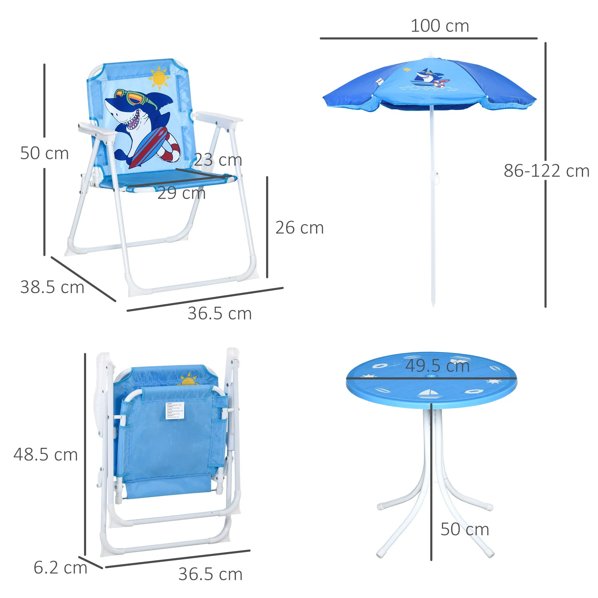 Kids Picnic & Table Chair set - Image 3