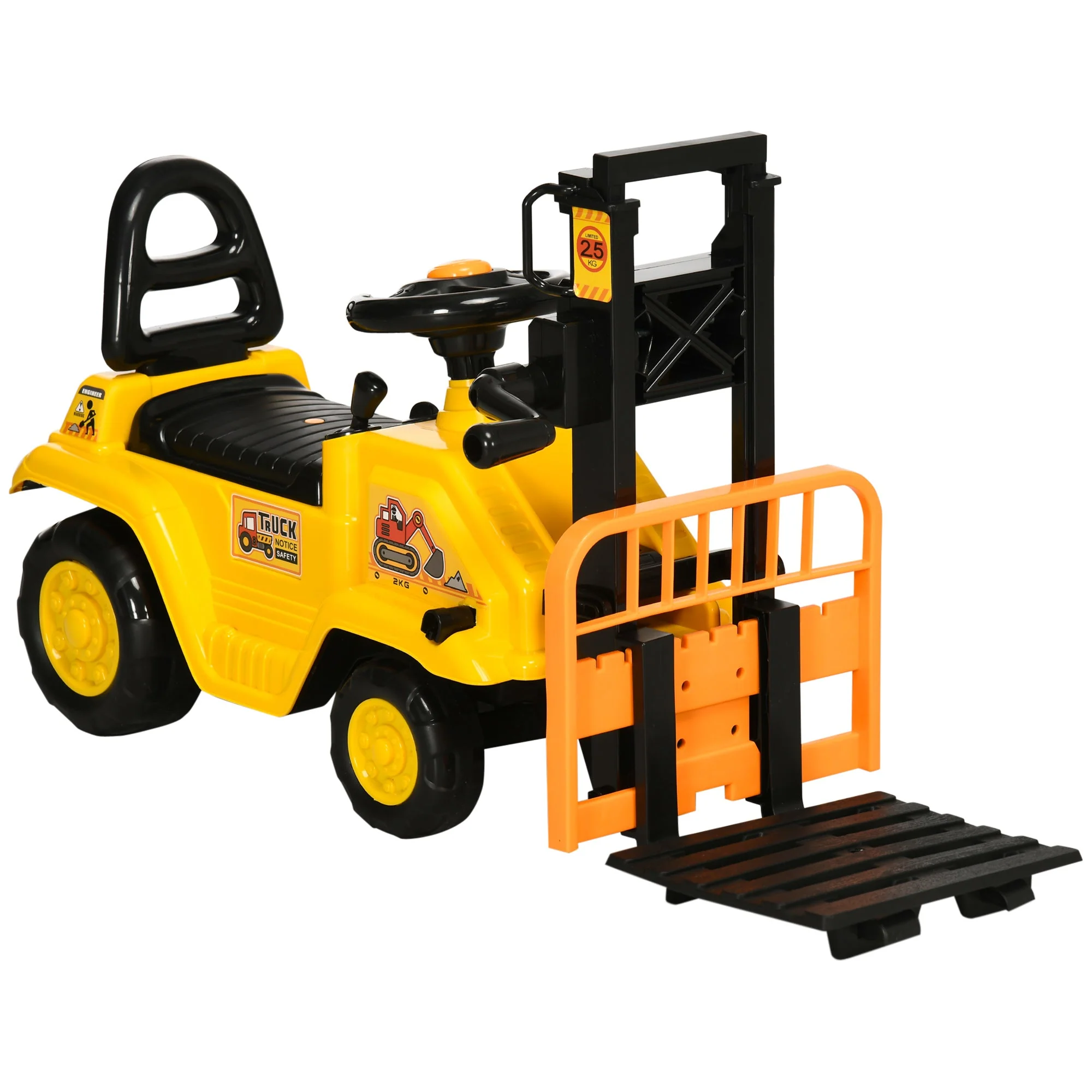 Kids Ride-On Construction Car - Image 2