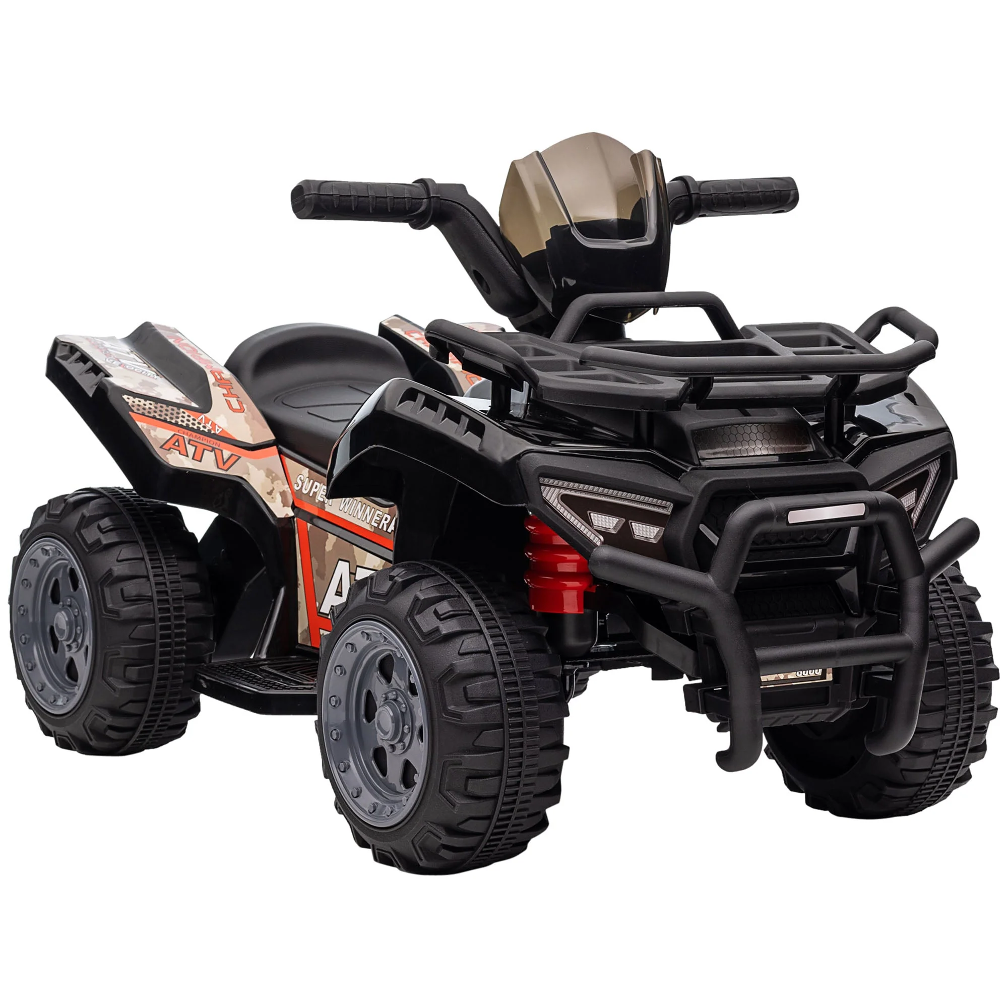 Kids Ride-on Four Wheeler ATV Car with Real Working Headlights for 18-36M - Image 2