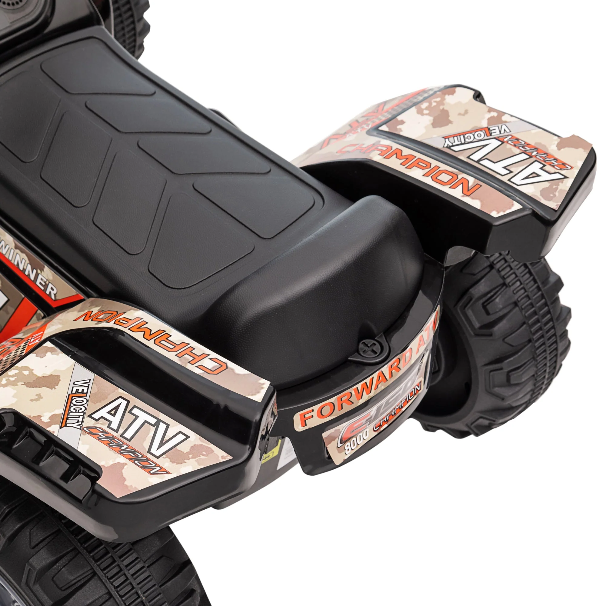 Kids Ride-on Four Wheeler ATV Car with Real Working Headlights for 18-36M - Image 9