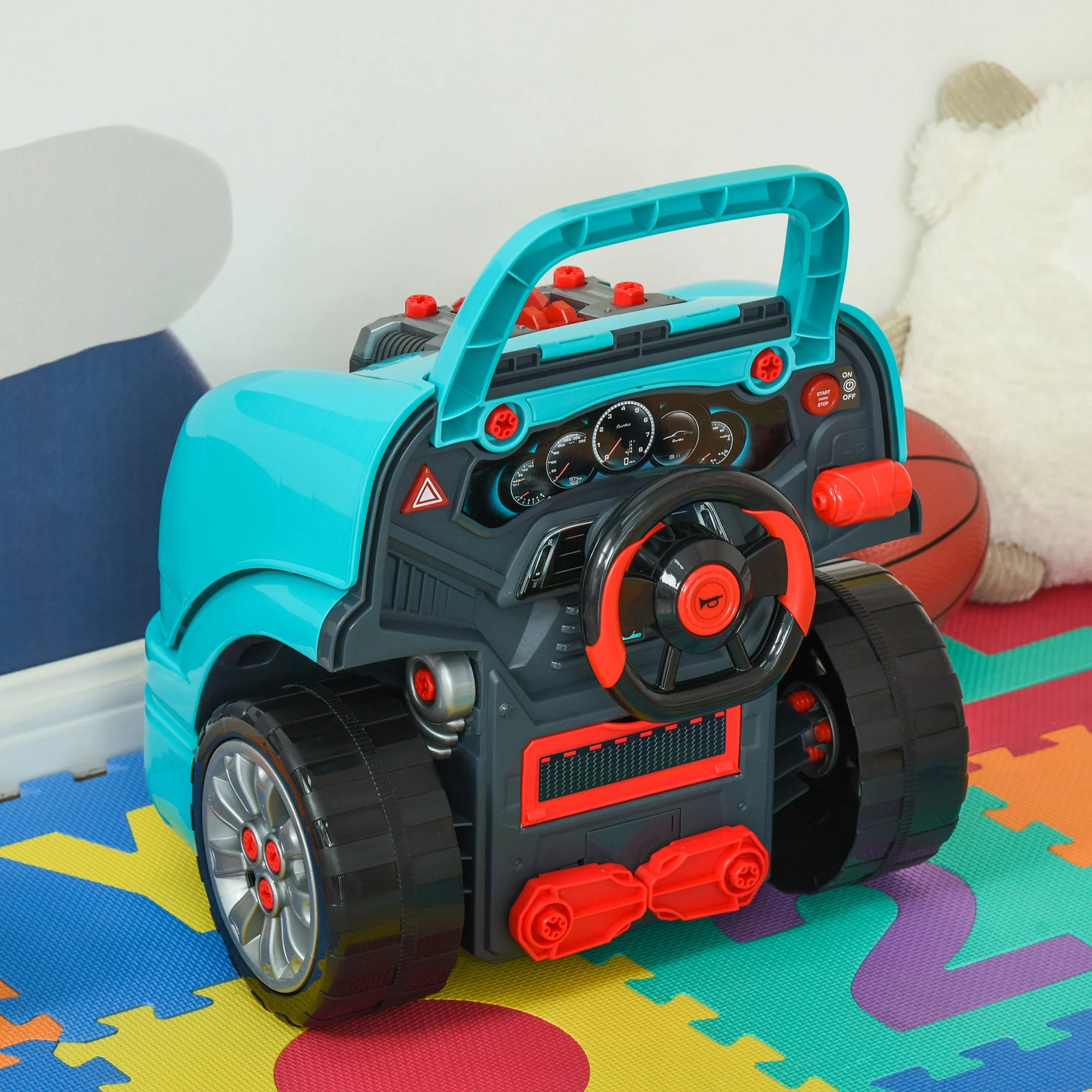 Kids Truck Engine Toy Set - Image 8
