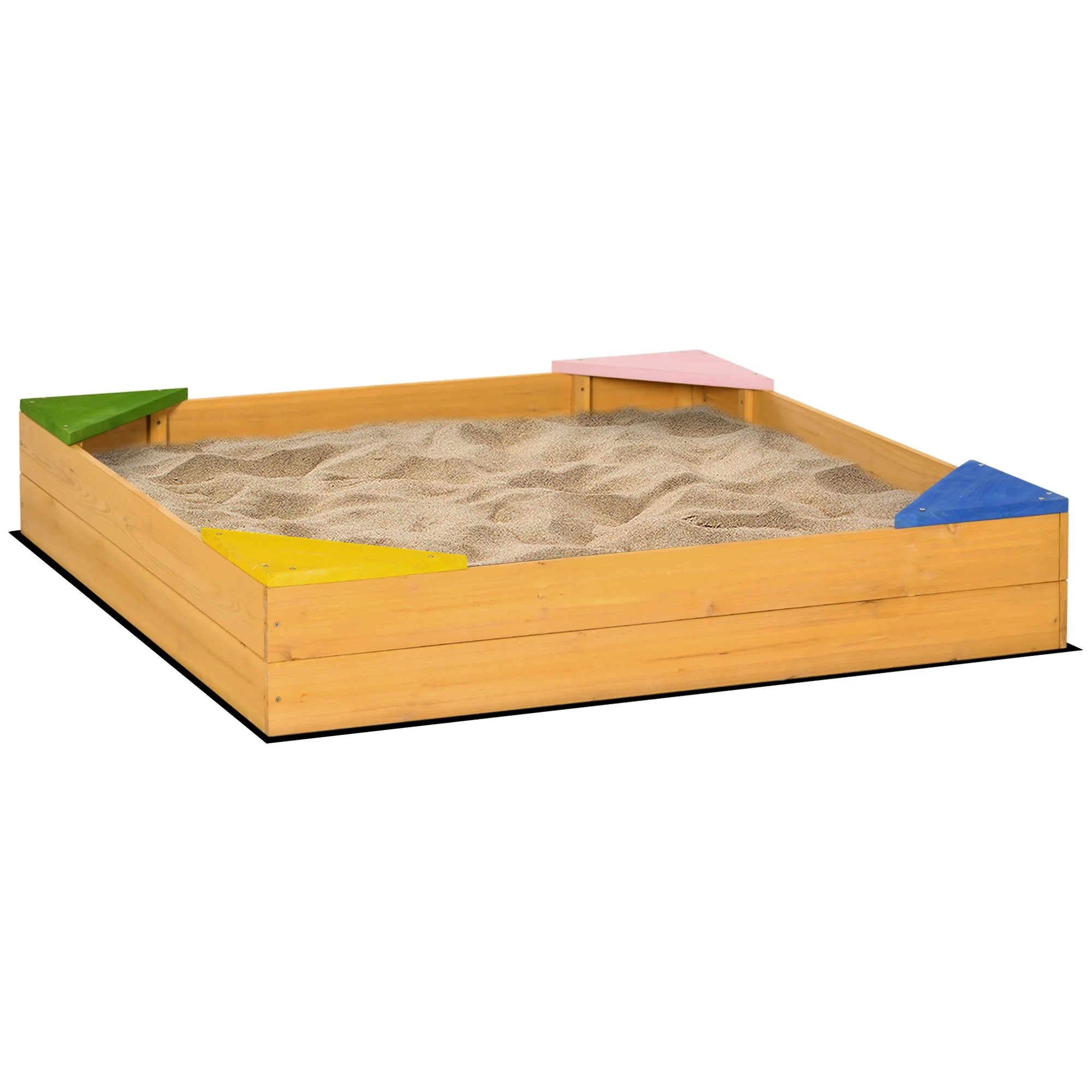 Kids Wooden Sand Pit - Image 2
