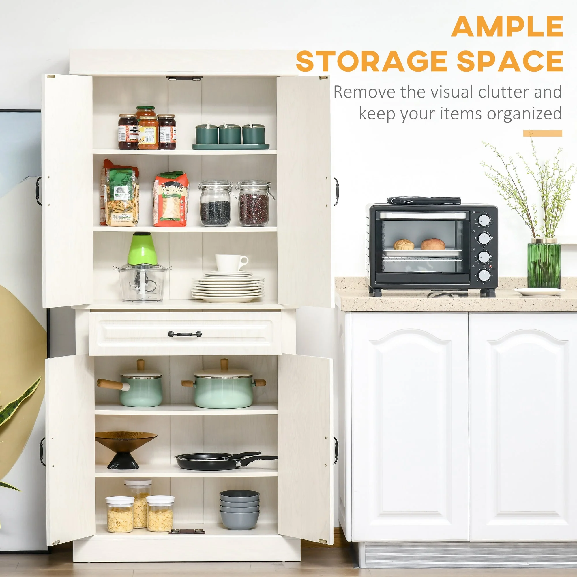Kitchen Cupboard with 4 Doors - Image 3