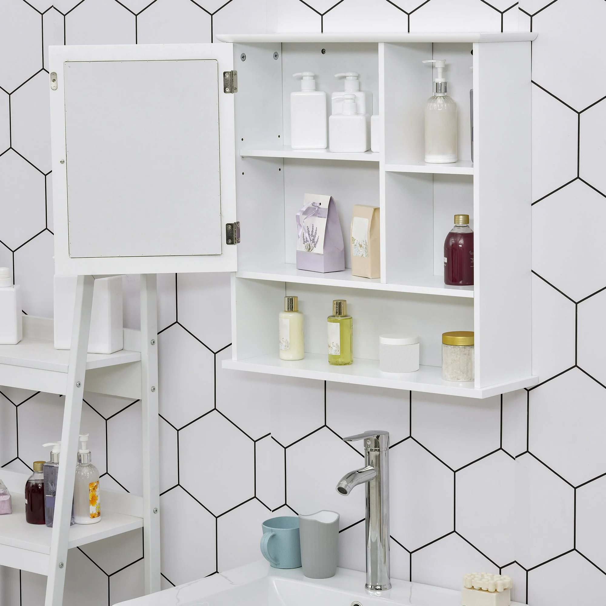 kleankin Bathroom Cabinet - Image 4